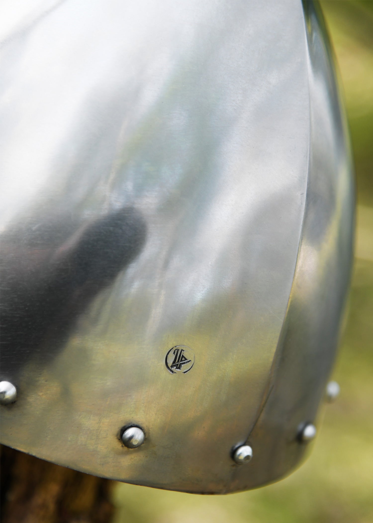 Imagen única de: Casco Nasal Cónico -Olmütz-, Acero 2 Mm