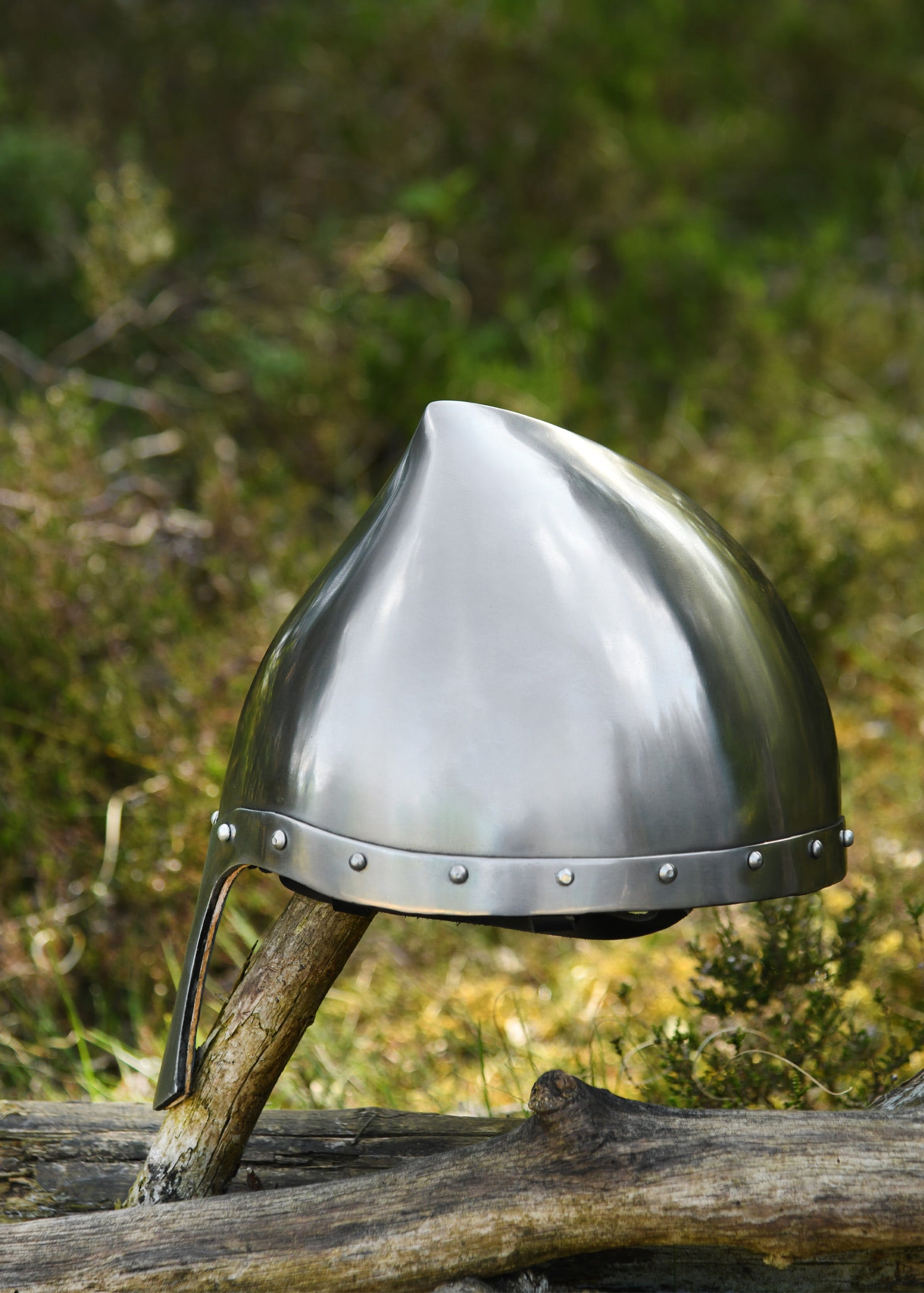 Imagen única de: Casco Nasal Italo-normando, Acero De 2 Mm.