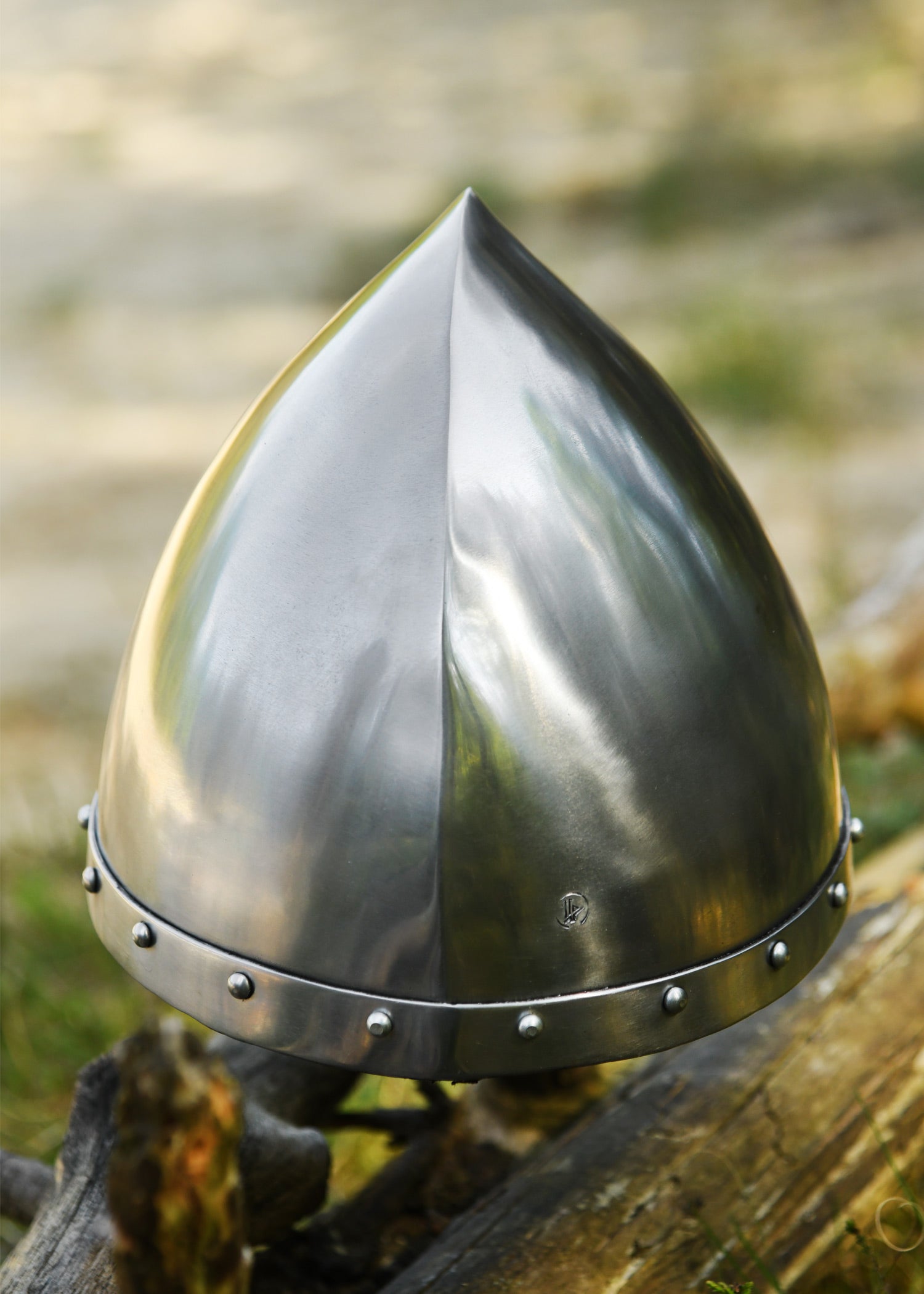 Imagen única de: Casco Nasal Italo-normando, Acero De 2 Mm.