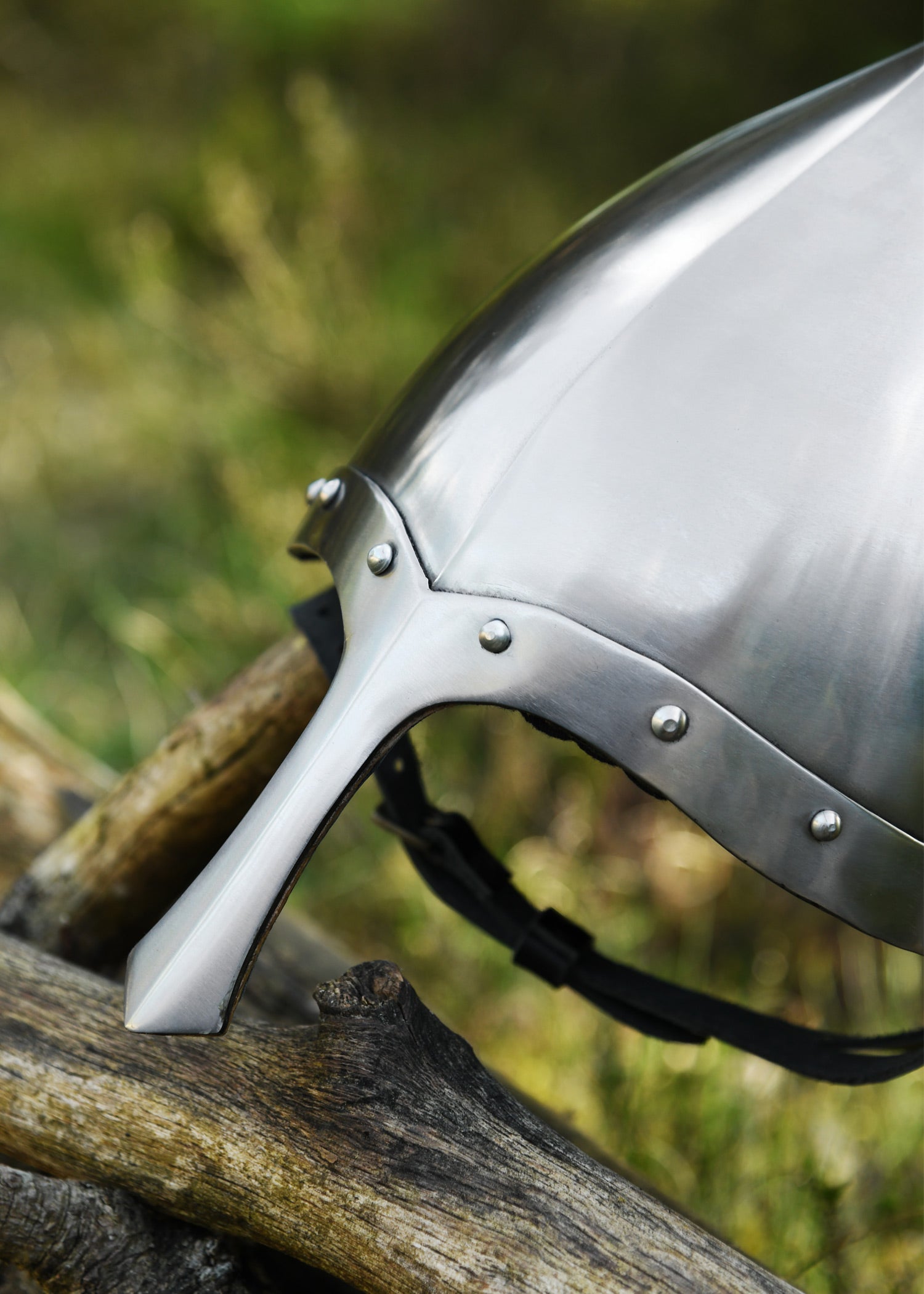 Imagen única de: Casco Nasal Italo-normando, Acero De 2 Mm.