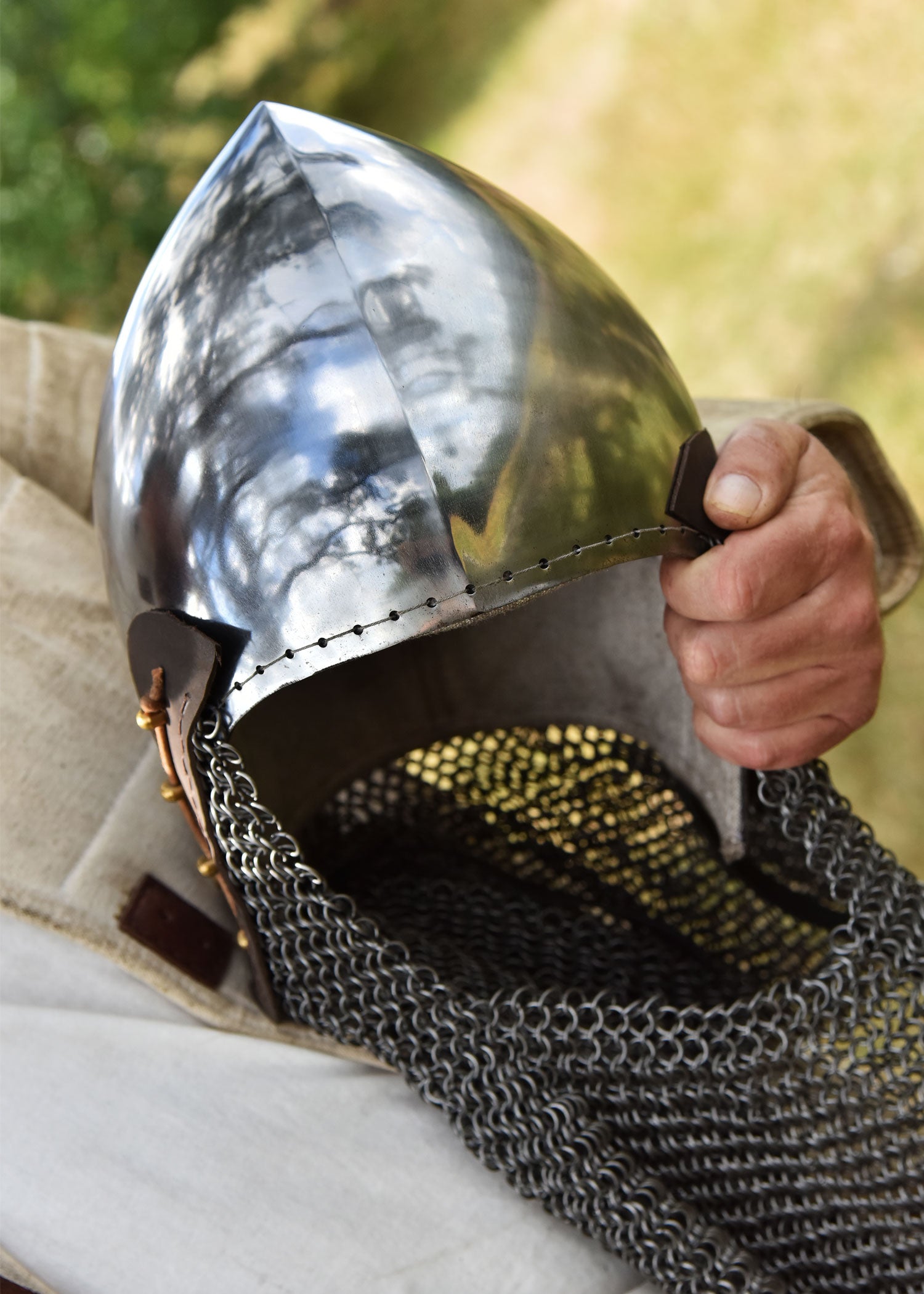 Imagen única de: Tapa De Lavabo Con Soporte De Cadena De Anillos Redondos, Acero De 2 Mm