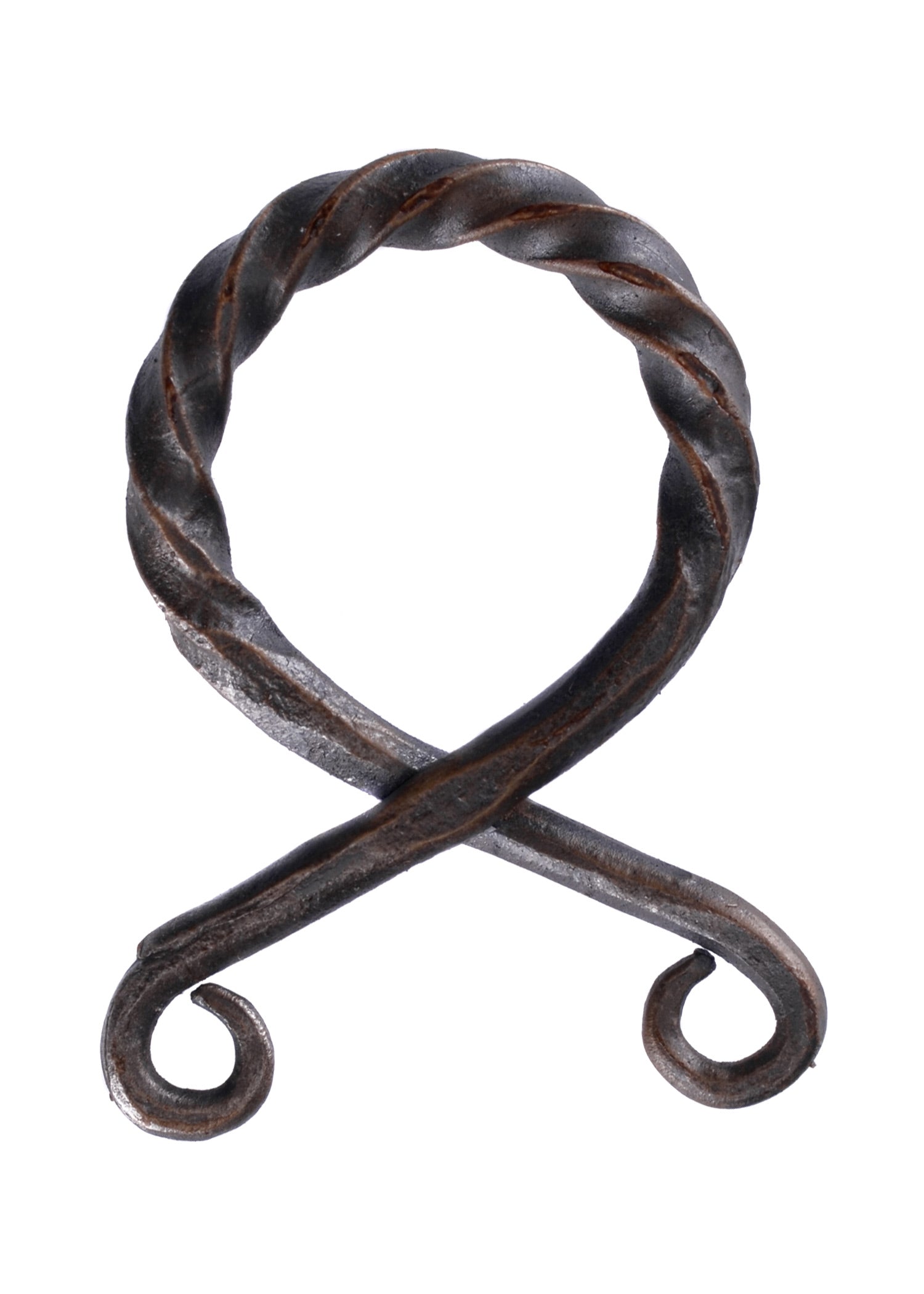 Imagen única de: Colgante Pequeño De Cruz Troll De Hierro, Retorcido