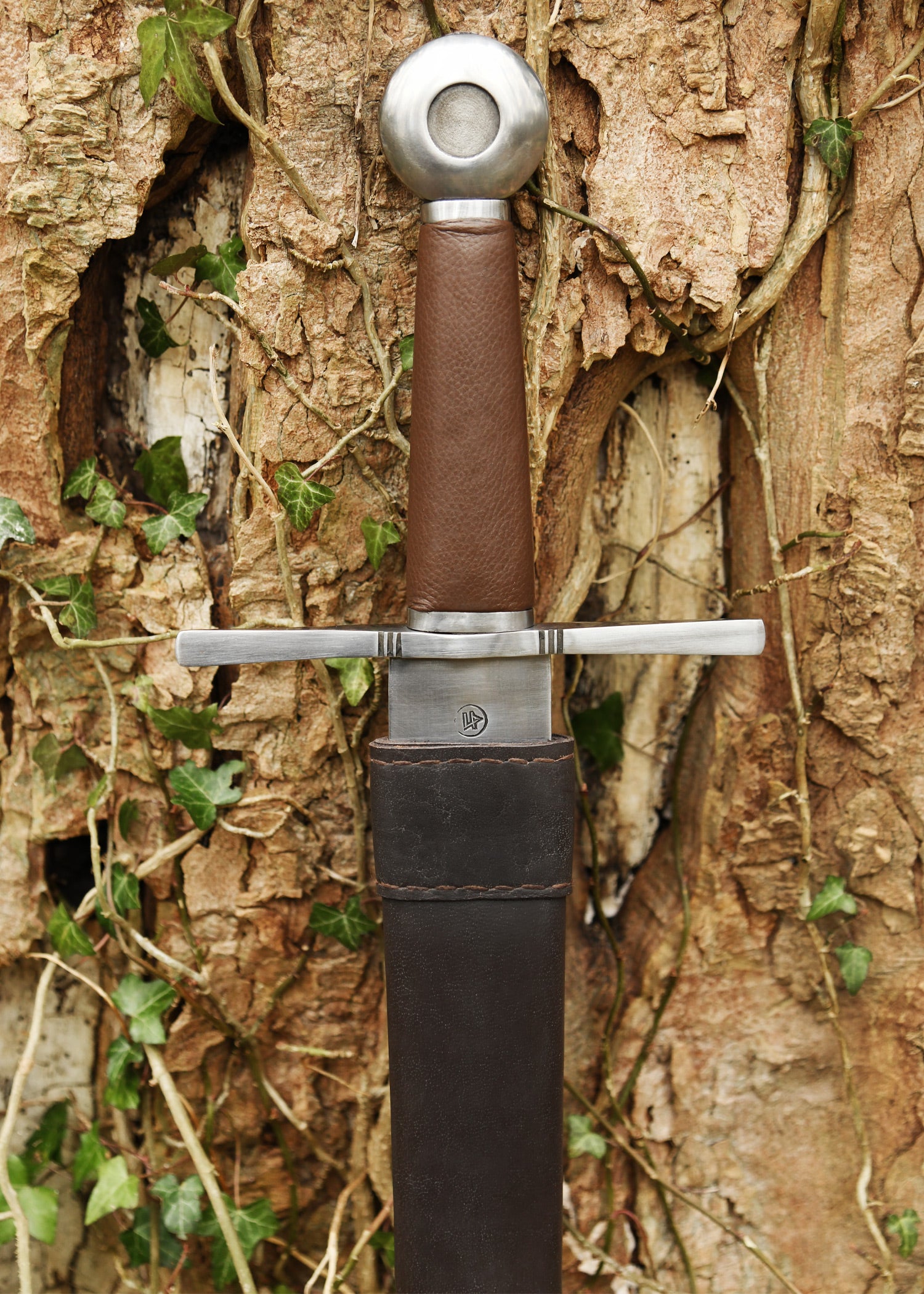 Imagen única de: Espada Medieval De Una Mano Con Vaina, Adecuada Para Combate De Espectáculo, Categoría-B