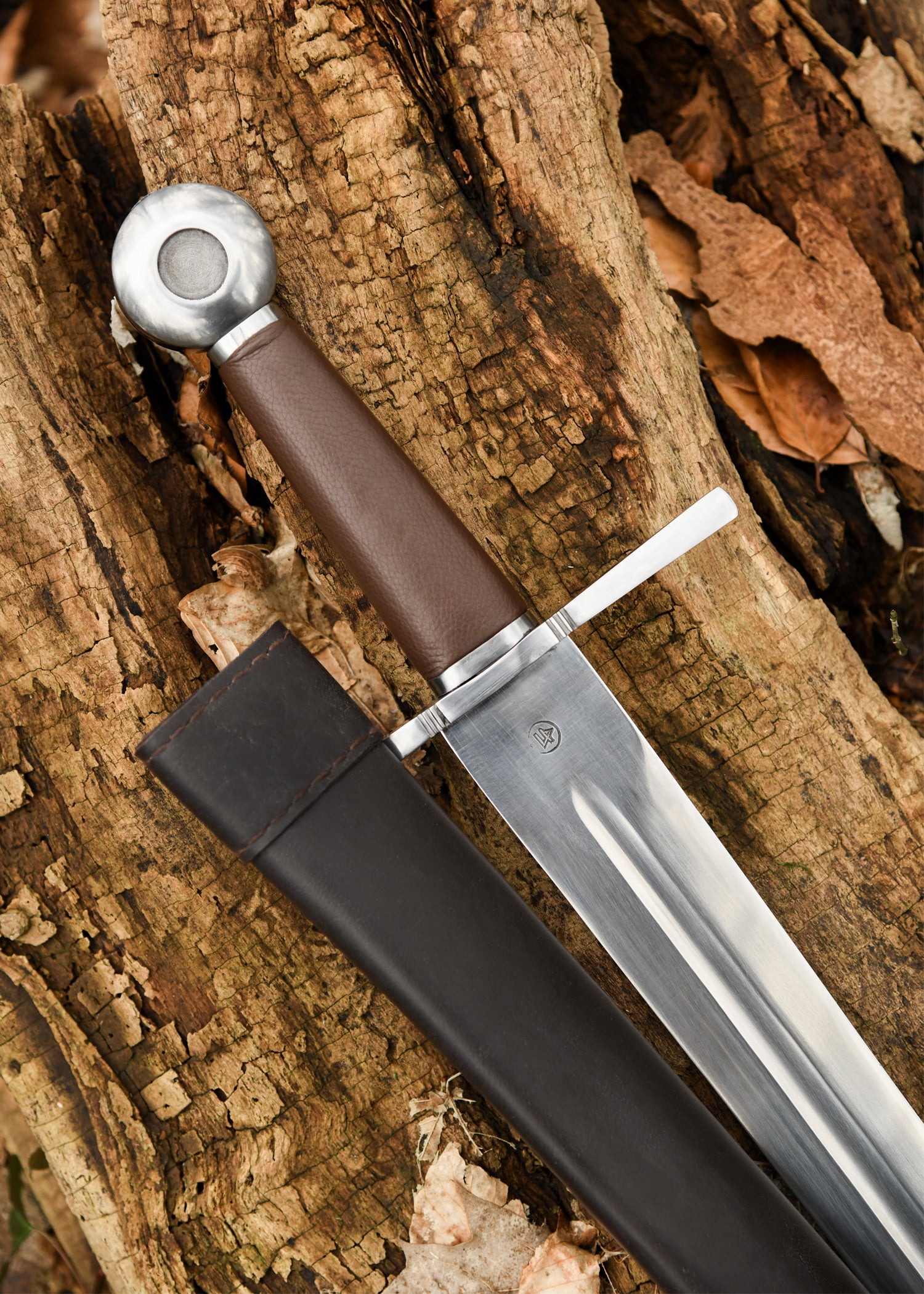 Imagen única de: Espada Medieval De Una Mano Con Vaina, Adecuada Para Combate De Espectáculo, Categoría-B