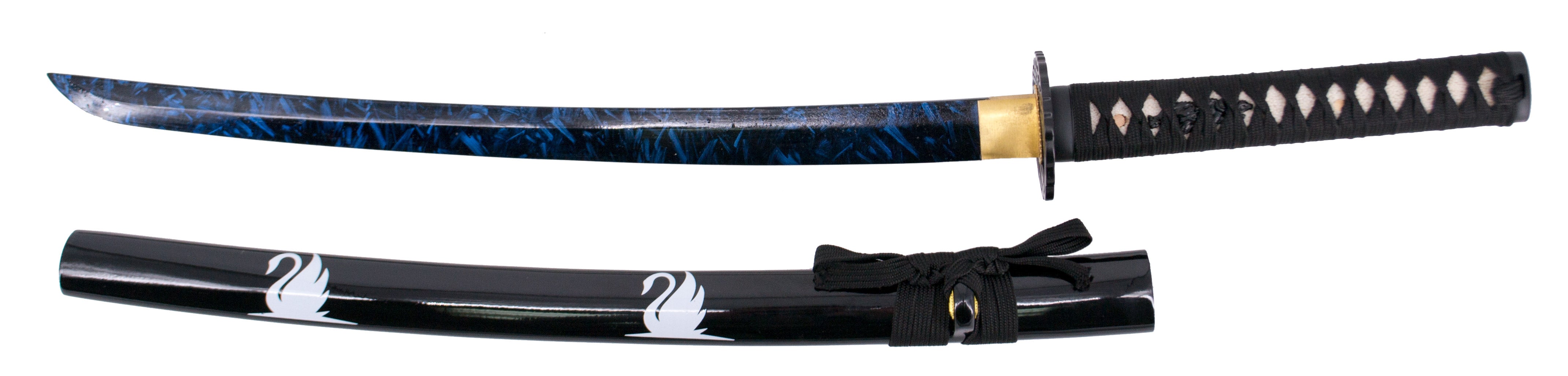 Imagen única de: Wakizashi Funcional Grulla Azul S6057M