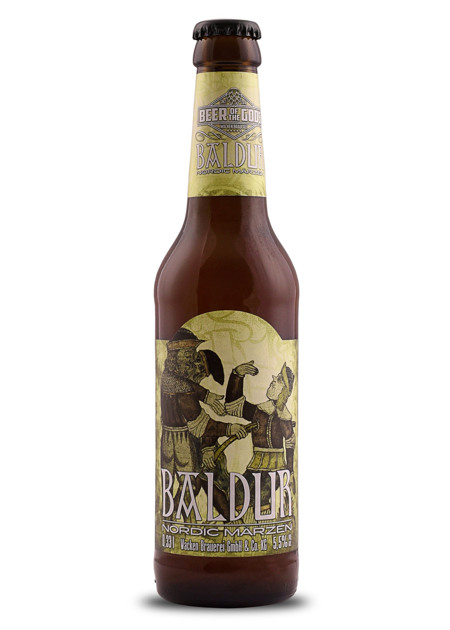 Imagen única de: Baldur - Nordic Märzen, Botella De 0,33L - Cervecería Wacken