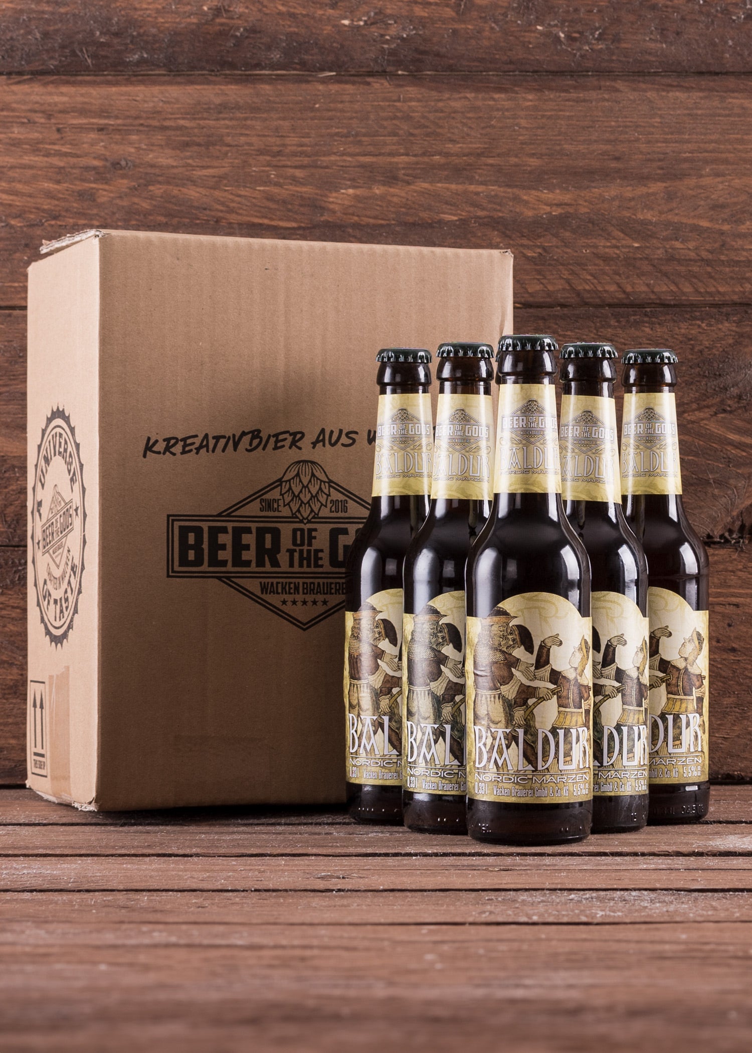 Imagen única de: Baldur - Nordic Märzen, Botella De 0,33L - Cervecería Wacken