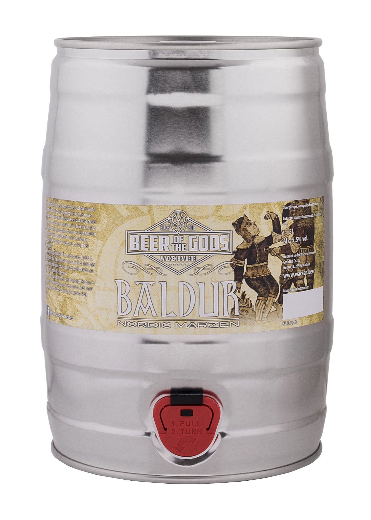 Imagen única de: Baldur - Nordic Märzen, Botella De 0,33L - Cervecería Wacken