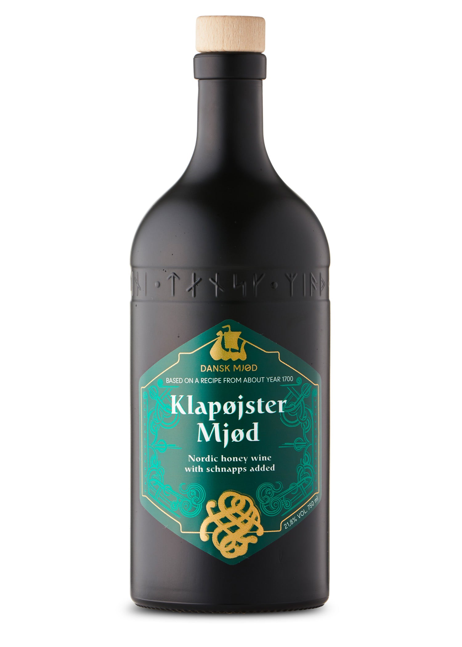 Imagen única de: Klapøjster Mjød - Hidromiel Koppheister, 21,8% Vol., Botella De 0,75 L - Dansk Mjød
