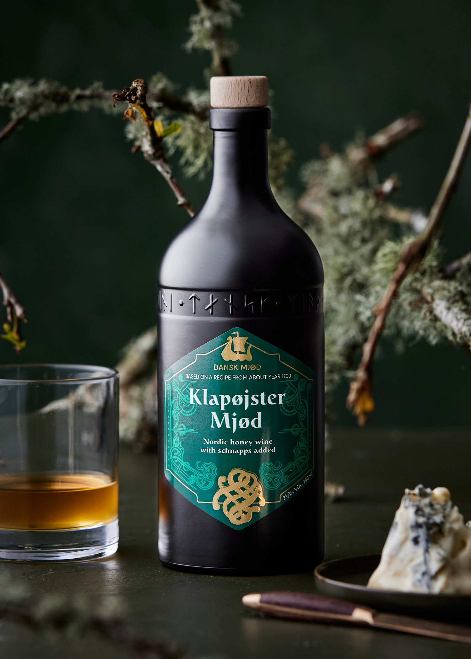 Imagen única de: Klapøjster Mjød - Hidromiel Koppheister, 21,8% Vol., Botella De 0,75 L - Dansk Mjød