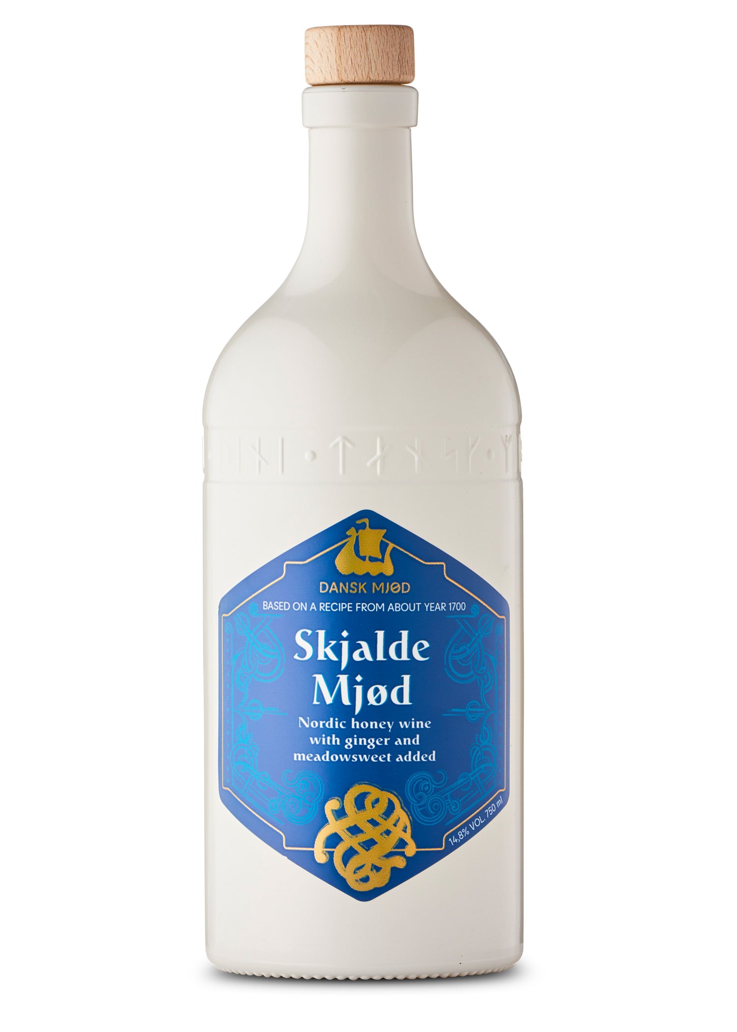 Imagen única de: Skjalde Mjød - Skaldenmet, 14,8% Vol., Botella De 0,75 L - Dansk Mjød