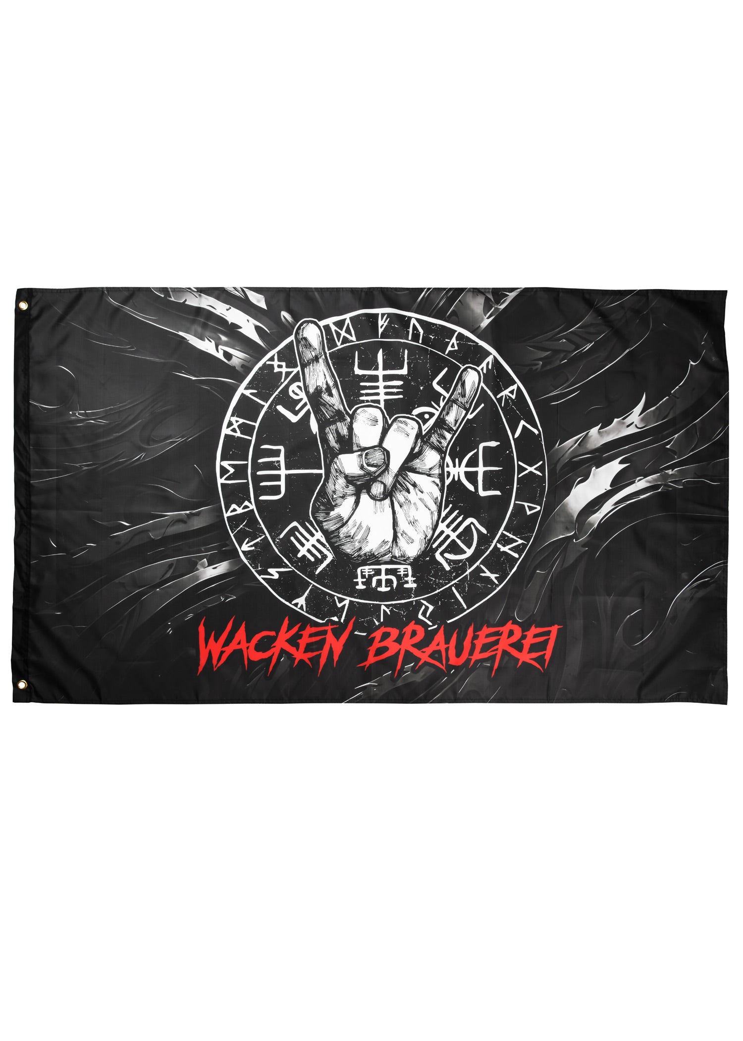 Imagen única de: Bandera De La Cervecería Wacken Vegvisir, 90 X 150 Cm