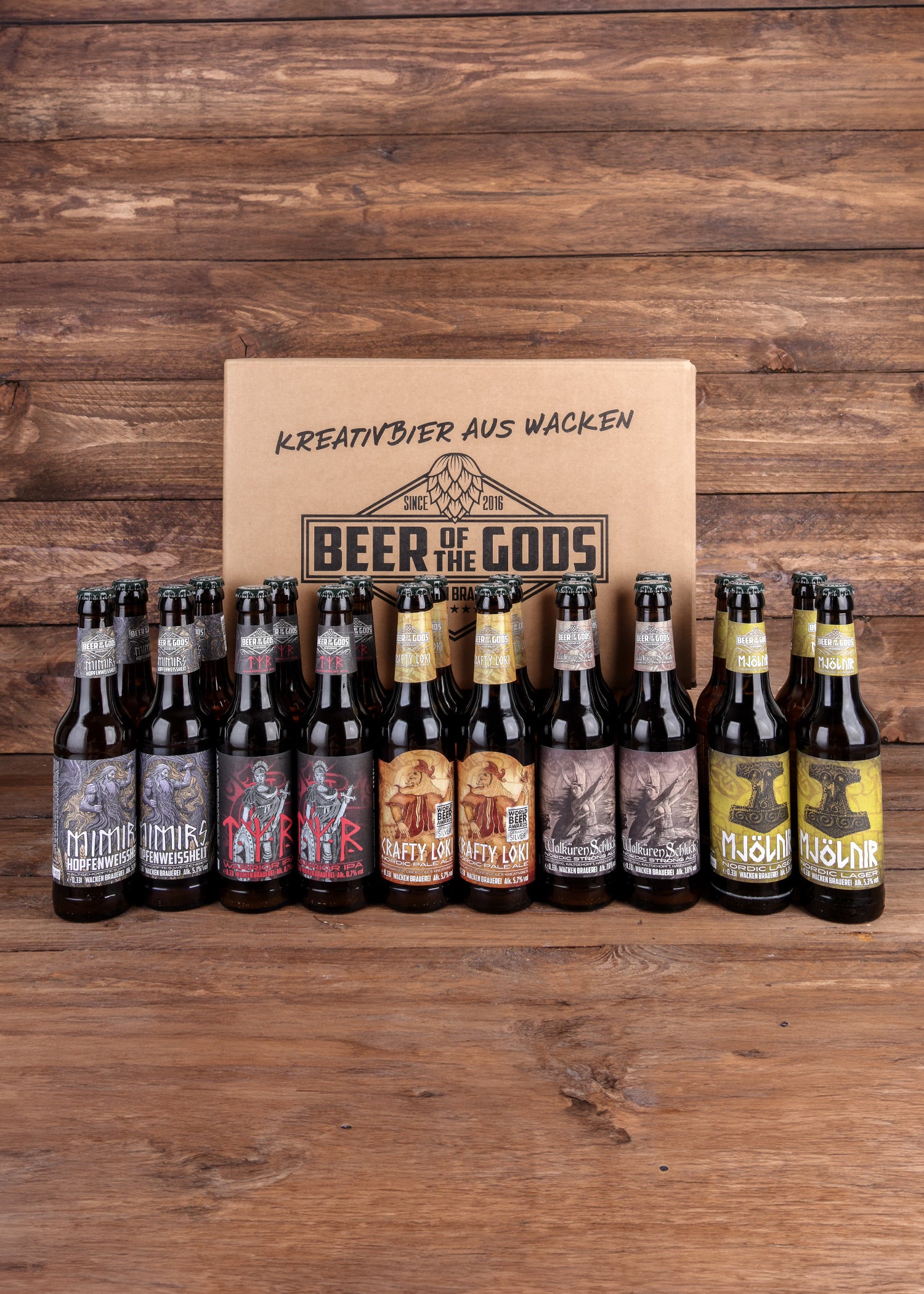 Imagen única de: El Regalo De Dios Craftig - Paquete De Cerveza Con 20 Cervezas Con Lúpulo