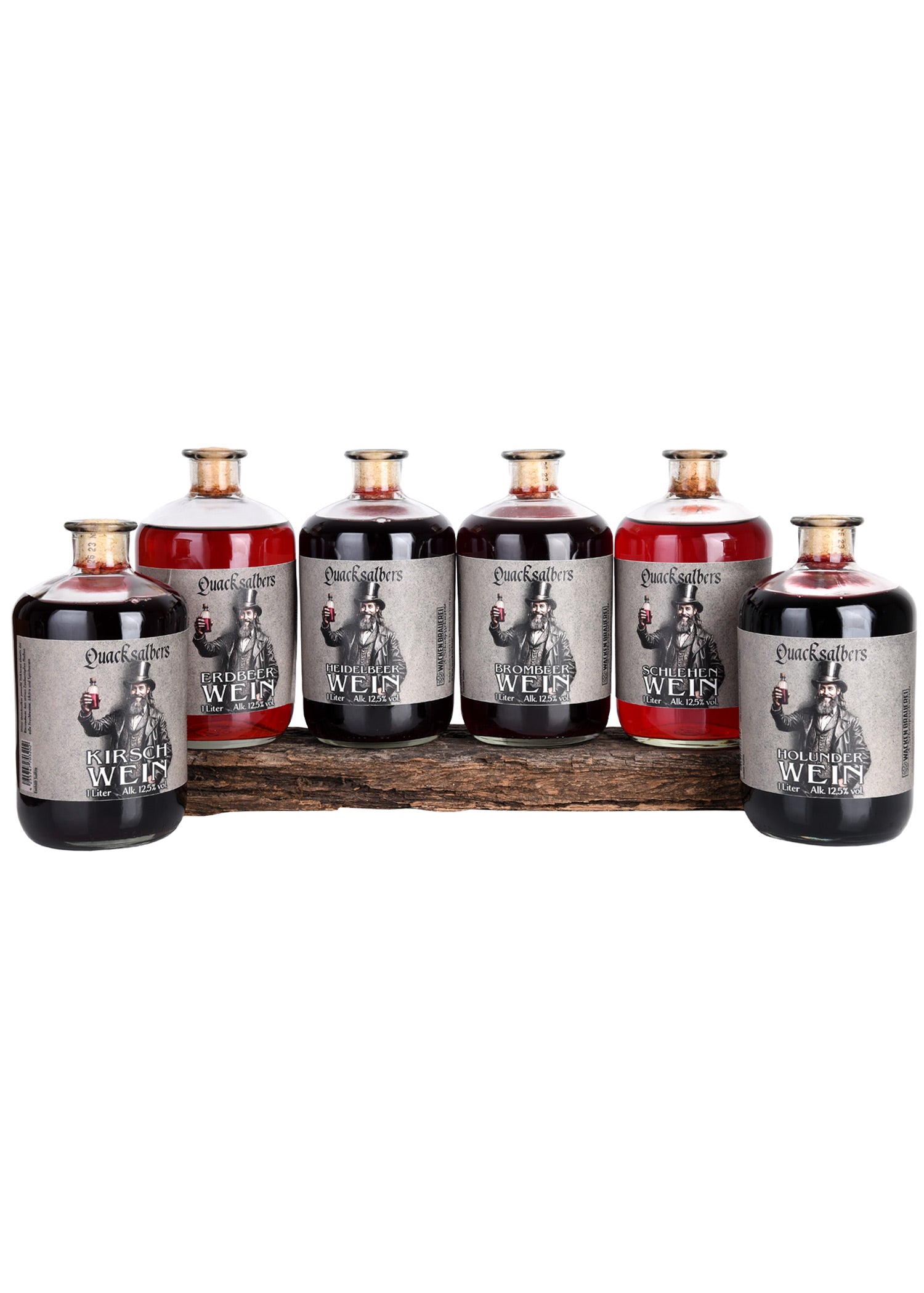 Imagen única de: Vino De Arándanos Quacksalbers, 1L, 12,5% Vol. Alk.