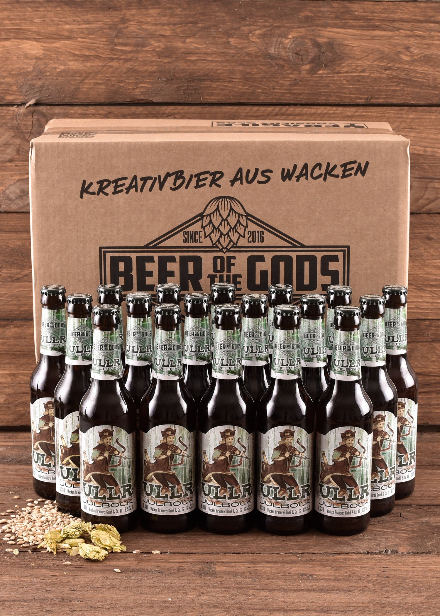 Imagen única de: Ullr - Julbock, Botella De 0,33 L - Cervecería Wacken