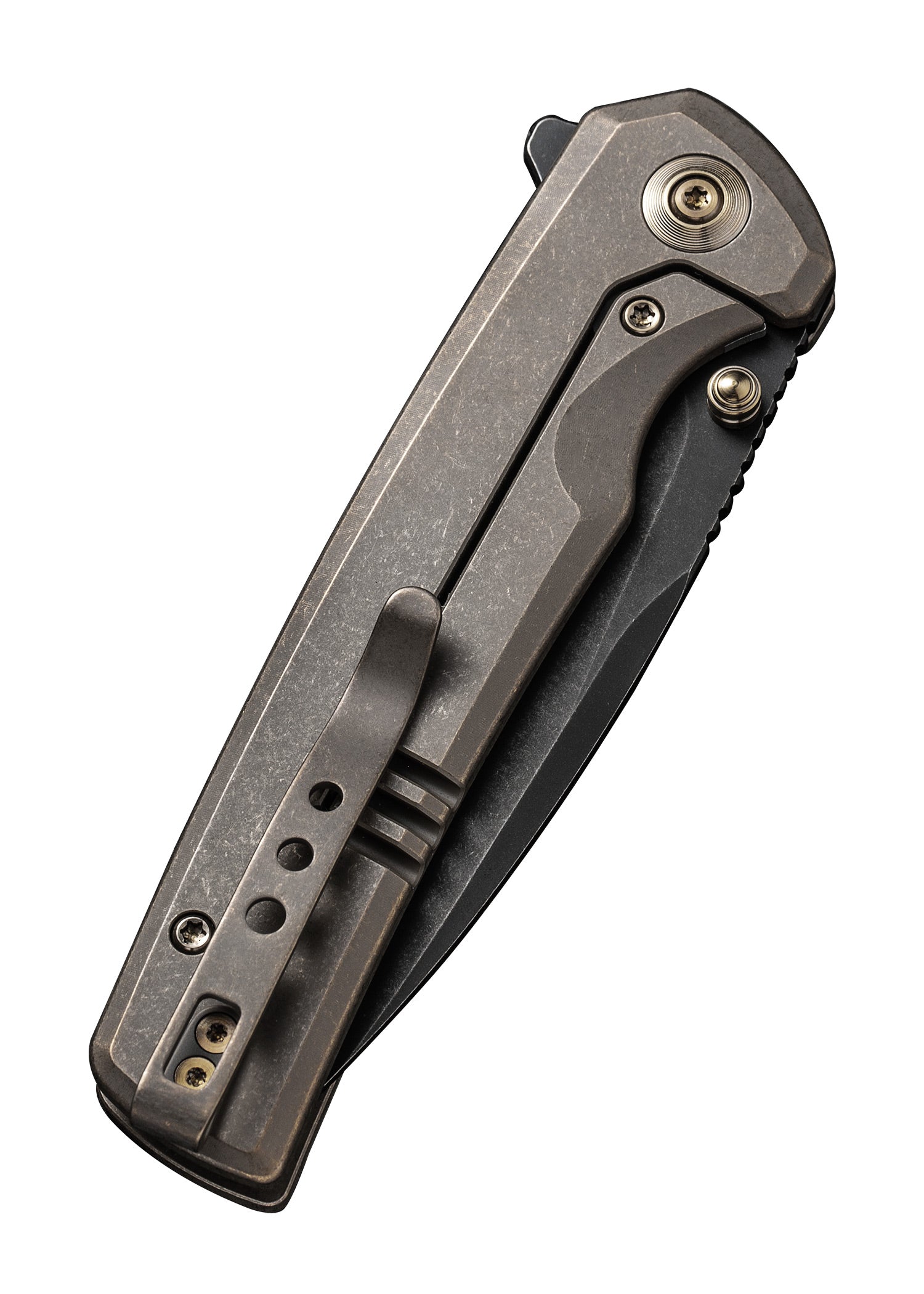 Imagen única de: We Knife Subjugator Blackwashed Titan, Navaja De Bolsillo