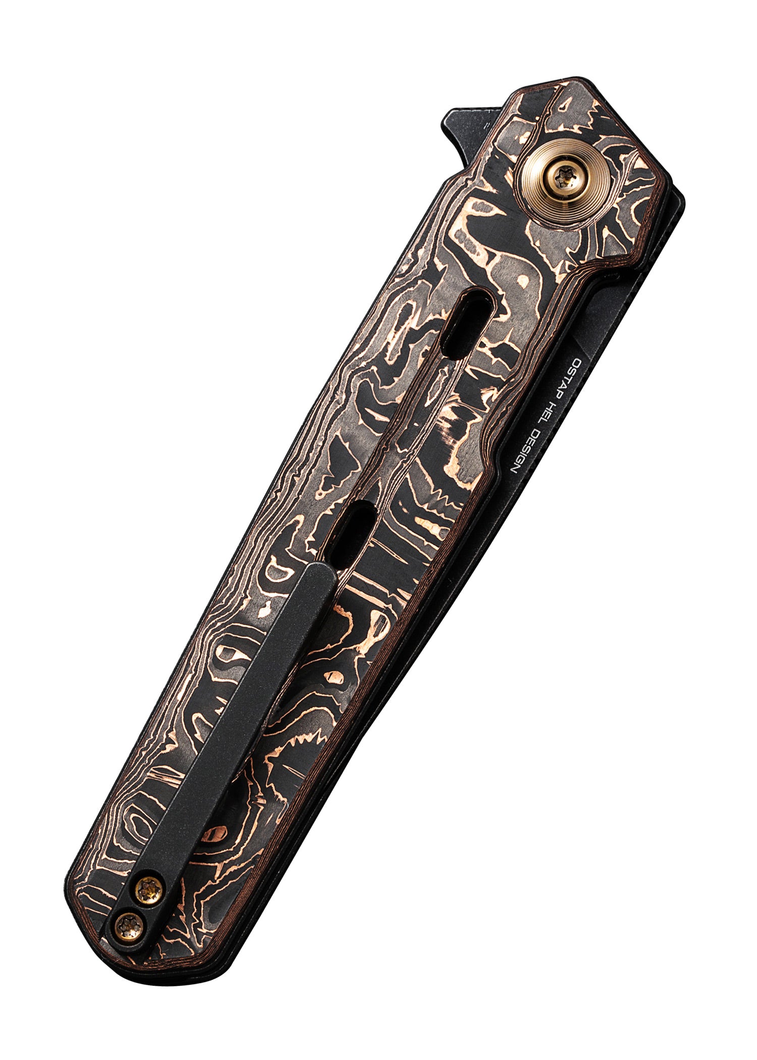 Imagen única de: We Knife Navo Copper Foil Cf, Navaja De Bolsillo