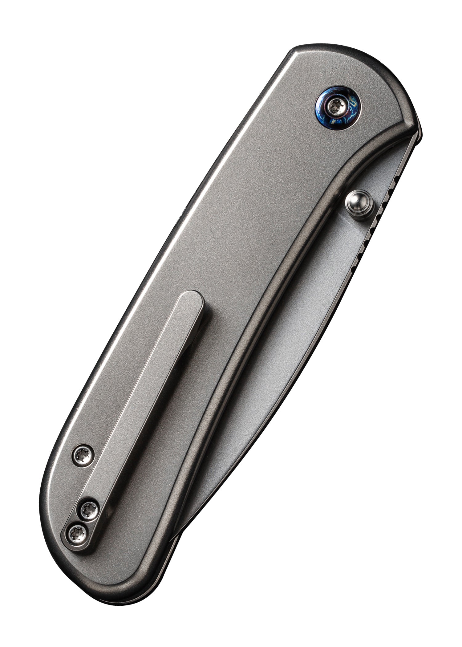 Imagen única de: We Knife Qubit Titanium Satin, Navaja De Bolsillo