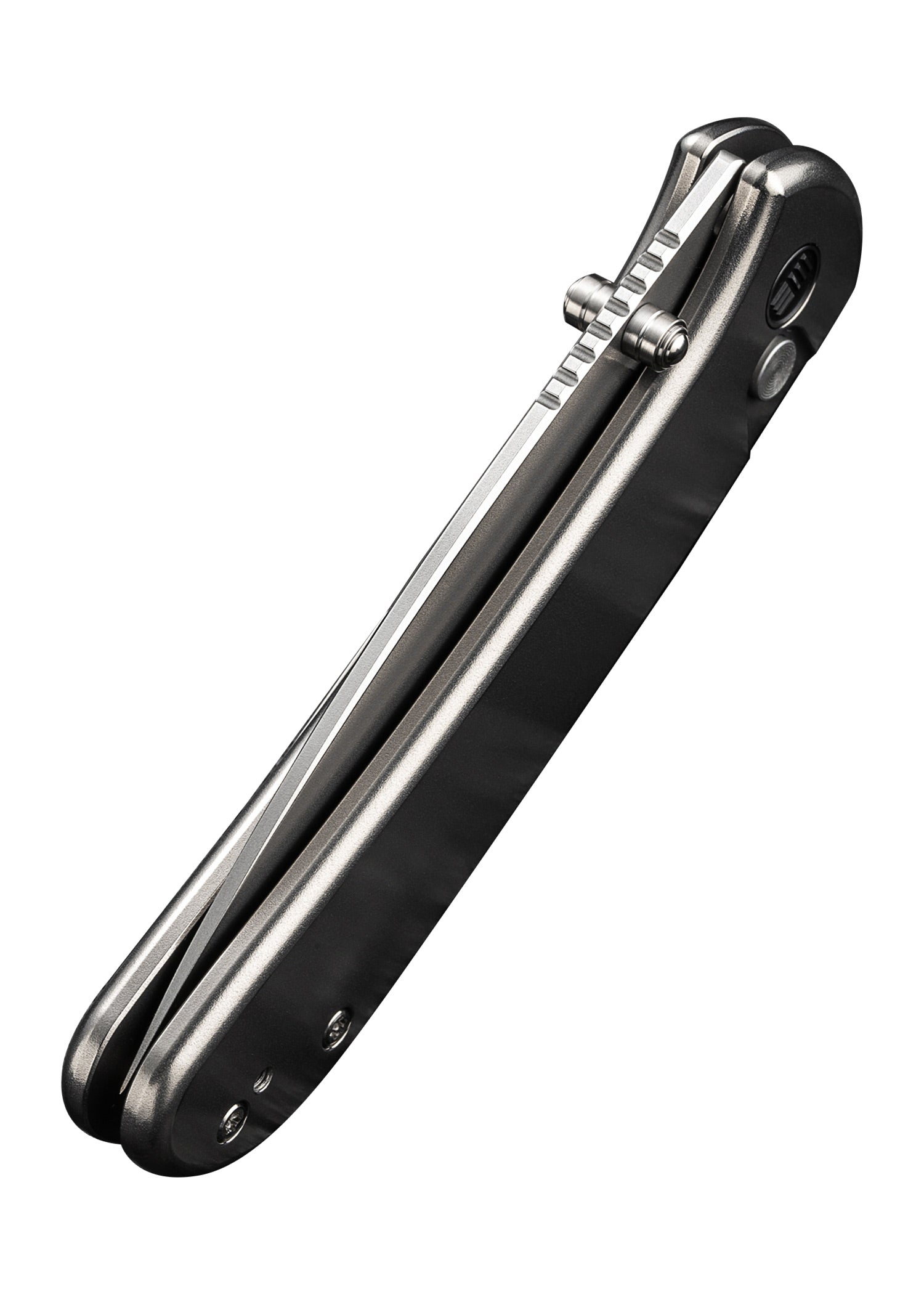 Imagen única de: We Knife Qubit Titanium Satin, Navaja De Bolsillo