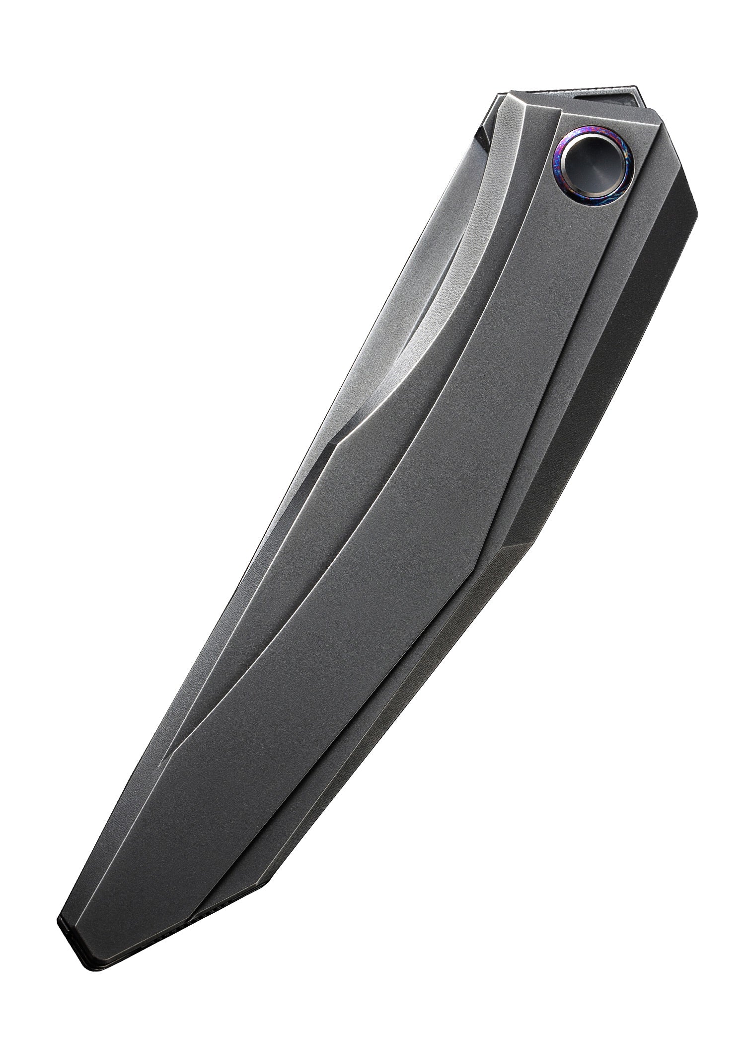 Imagen única de: We Knife Cybernetic Titan Gris Pulido, Navaja De Bolsillo