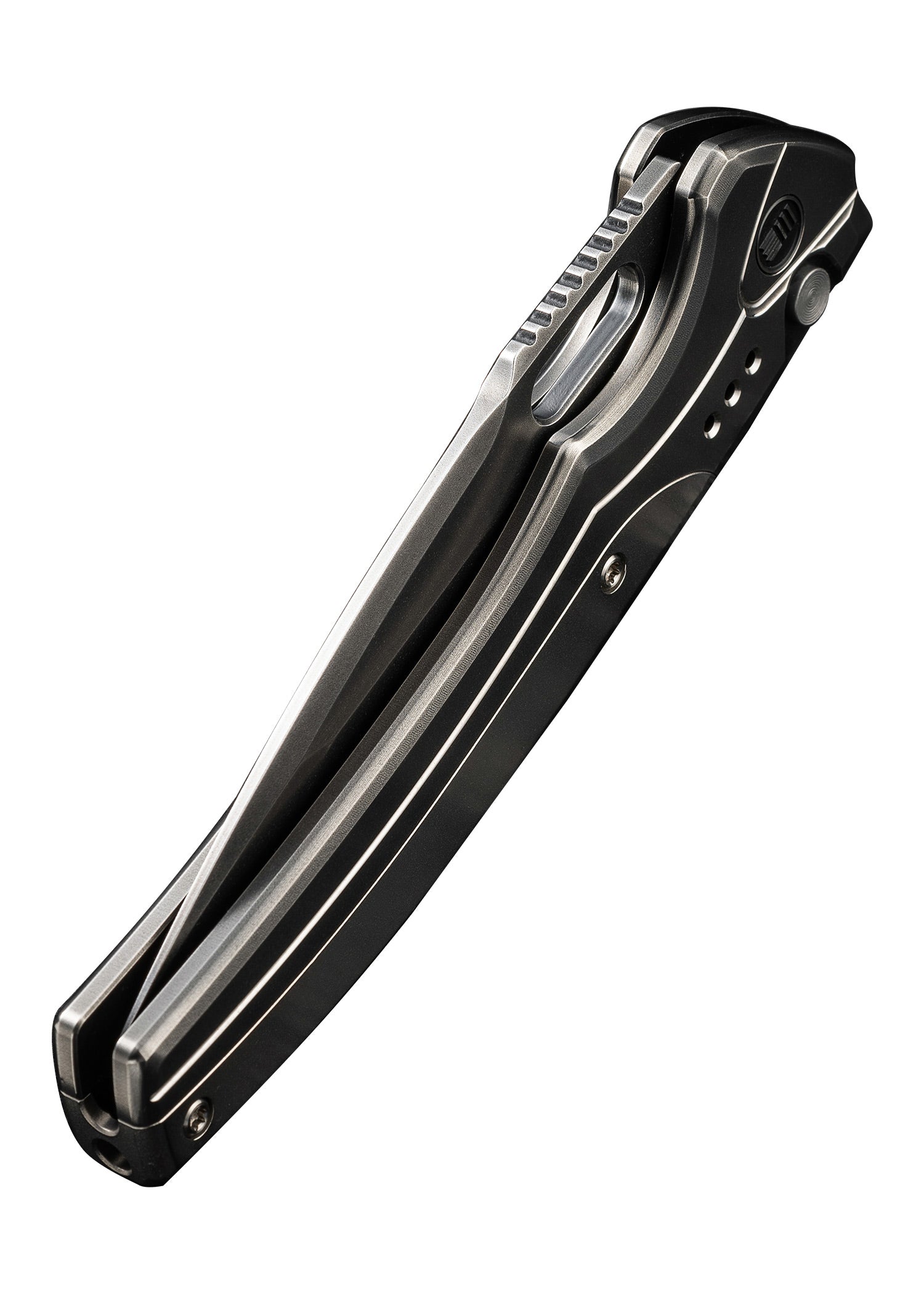 Imagen única de: We Knife Exciton Ltd Titanio Gris Pulido, Navaja De Bolsillo