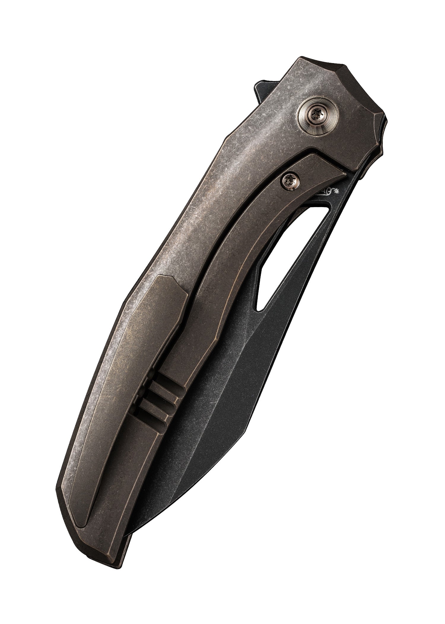 Imagen única de: We Knife Ignio Titan Bronze, Navaja De Bolsillo