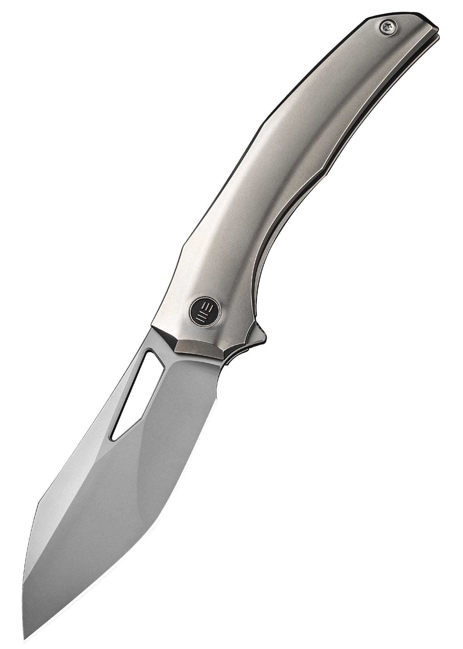 Imagen única de: We Knife Ignio Titan Silver Bead Blasted, Navaja De Bolsillo