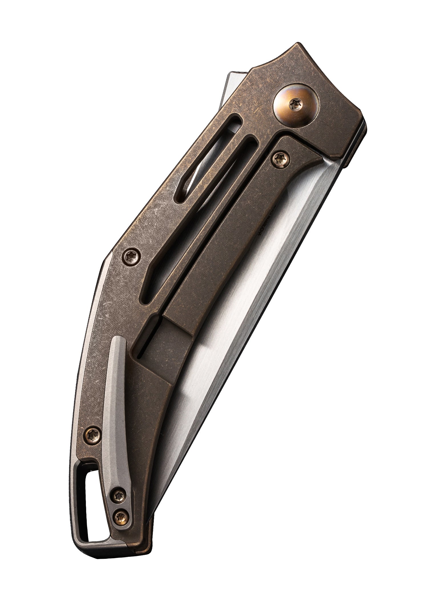 Imagen única de: We Knife Speedliner Titan Bronze Satin, Navaja De Bolsillo