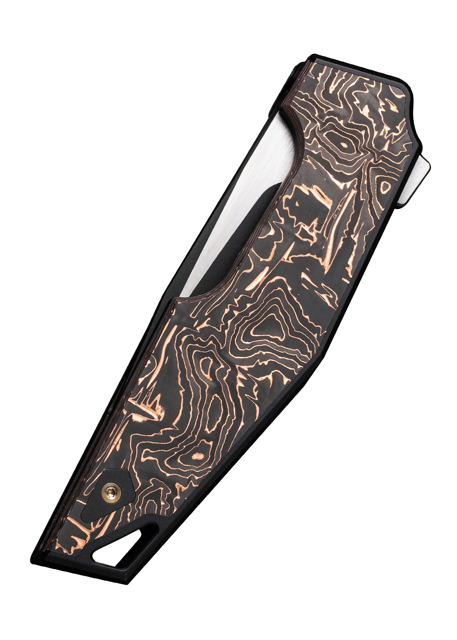 Imagen única de: We Knife Oao (One And Only) Foil De Cobre De Titanio Negro, Navaja De Bolsillo