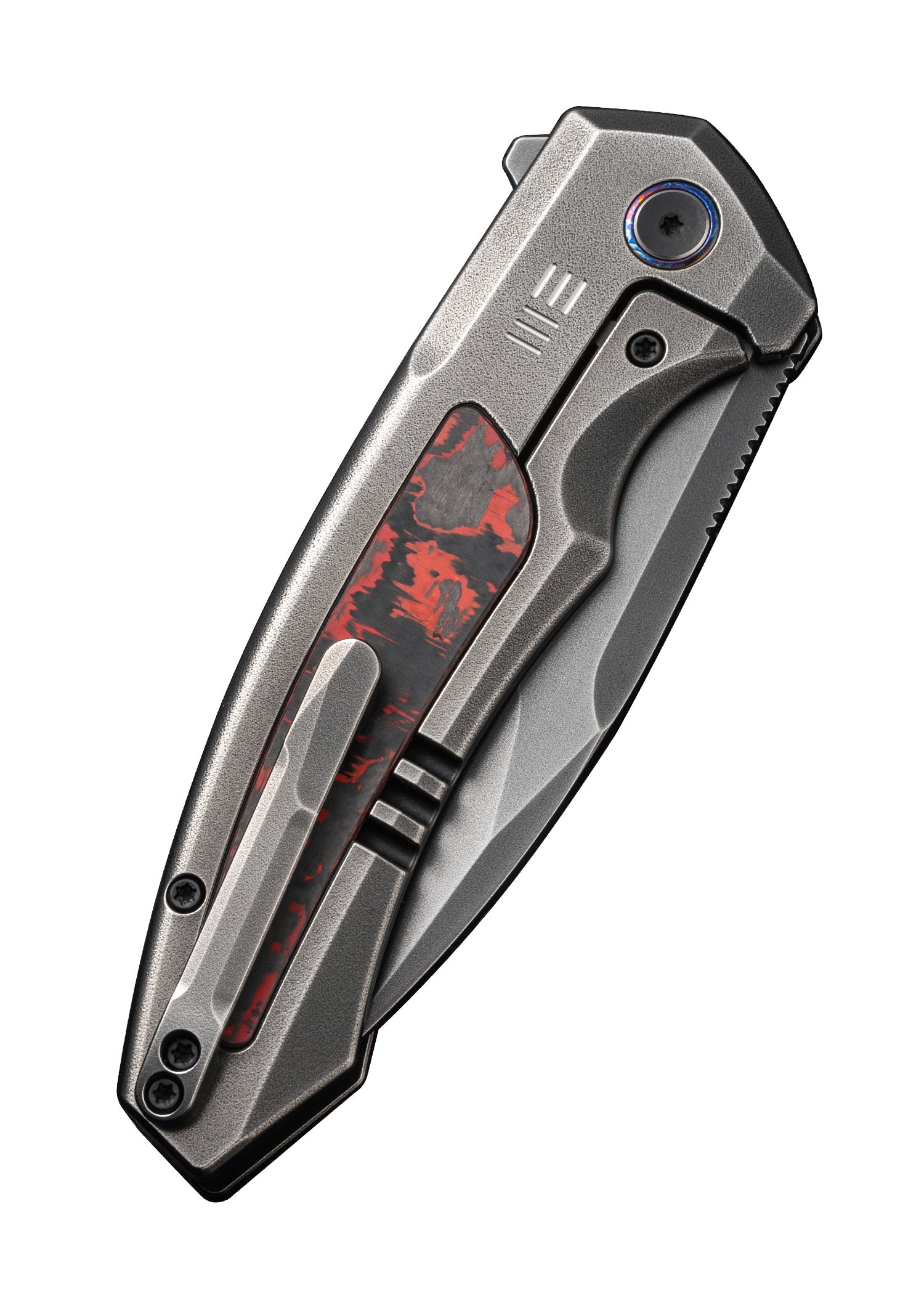 Imagen única de: We Knife Hyperactive Vanax Titan + Carbon, Navaja De Bolsillo