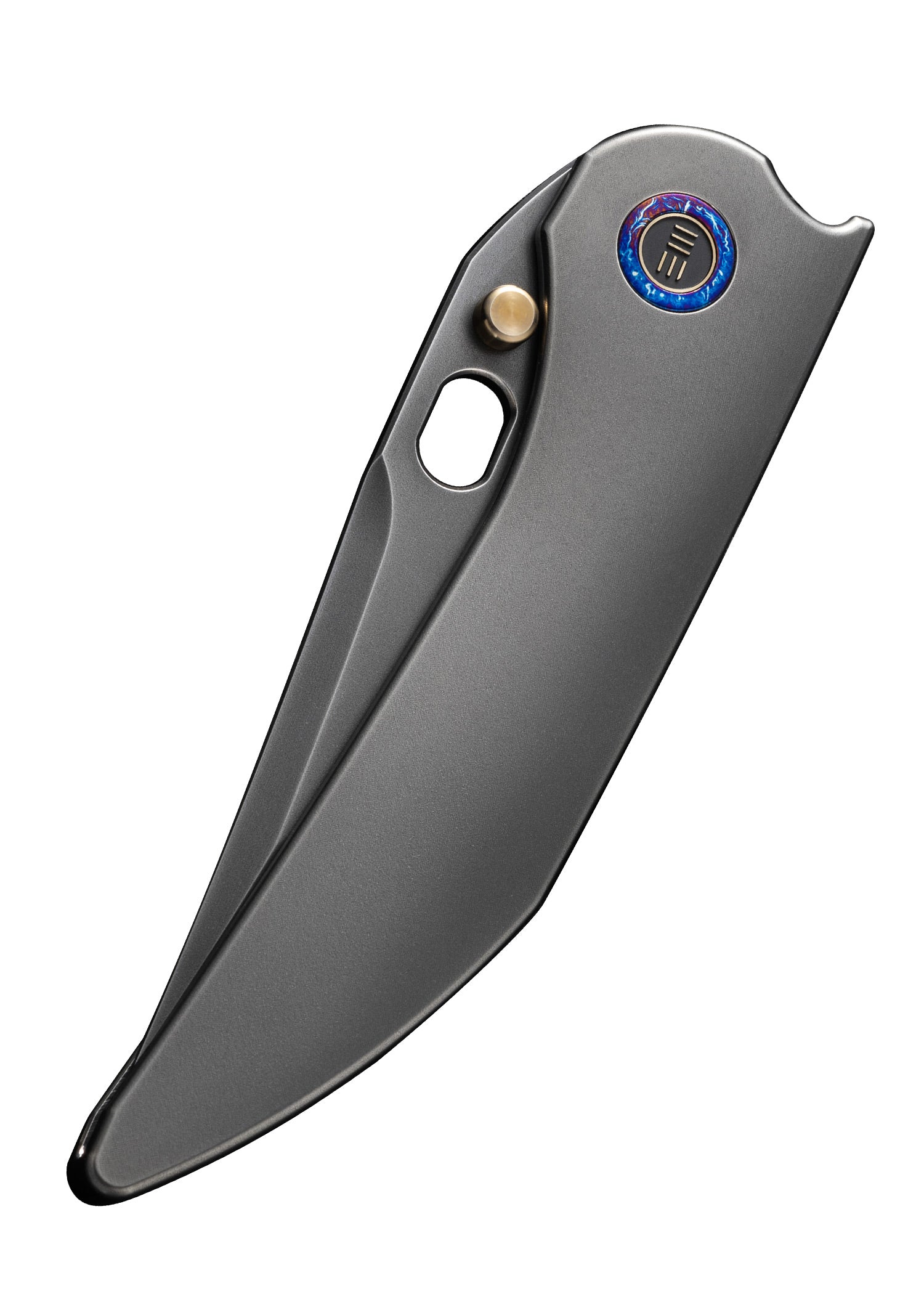 Imagen única de: Cuchillo Attor Gris Titanio Pulido; Navaja