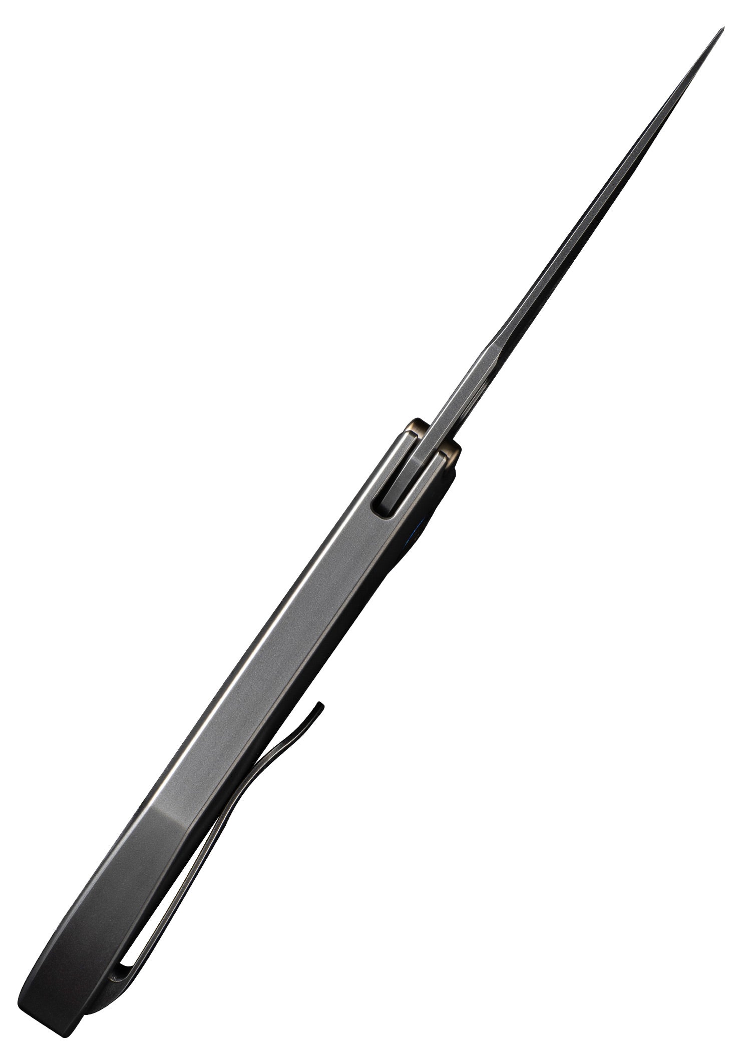 Imagen única de: Cuchillo Attor Gris Titanio Pulido; Navaja