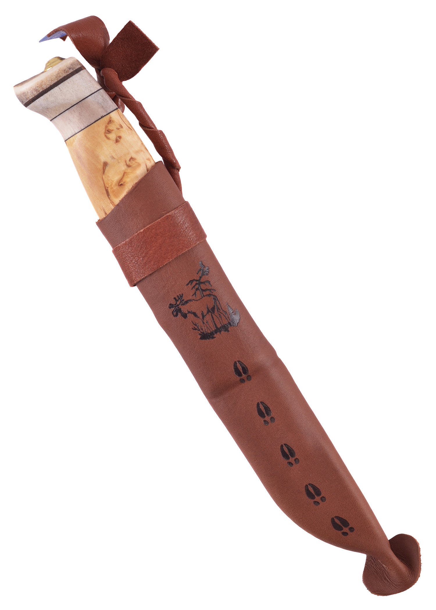 Imagen única de: Cuchillo Laponia Lappipuukko, Wood-jewel