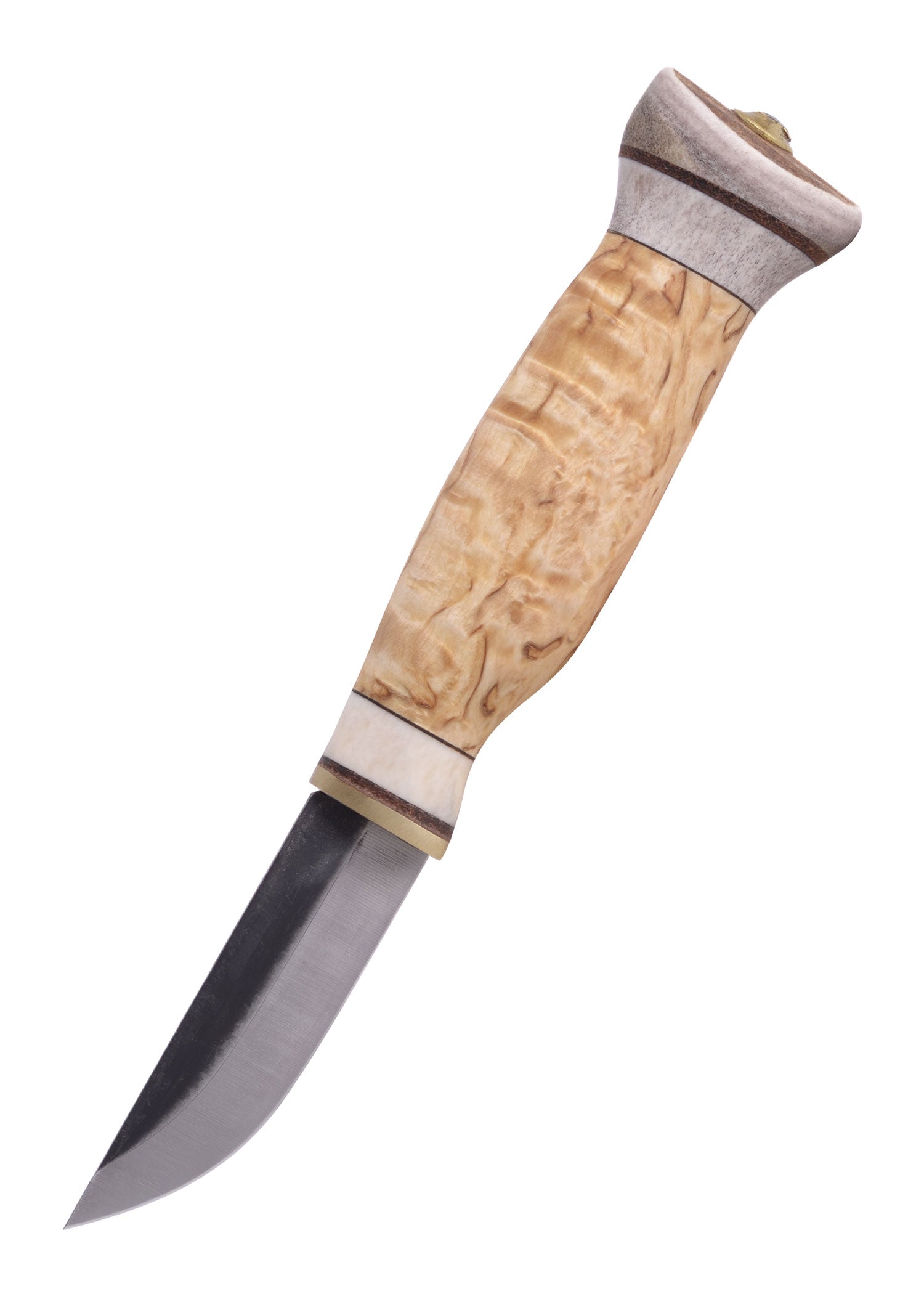 Imagen única de: Cuchillo De Trinchar Con Mango De Abedul Rizado, Wood Jewel