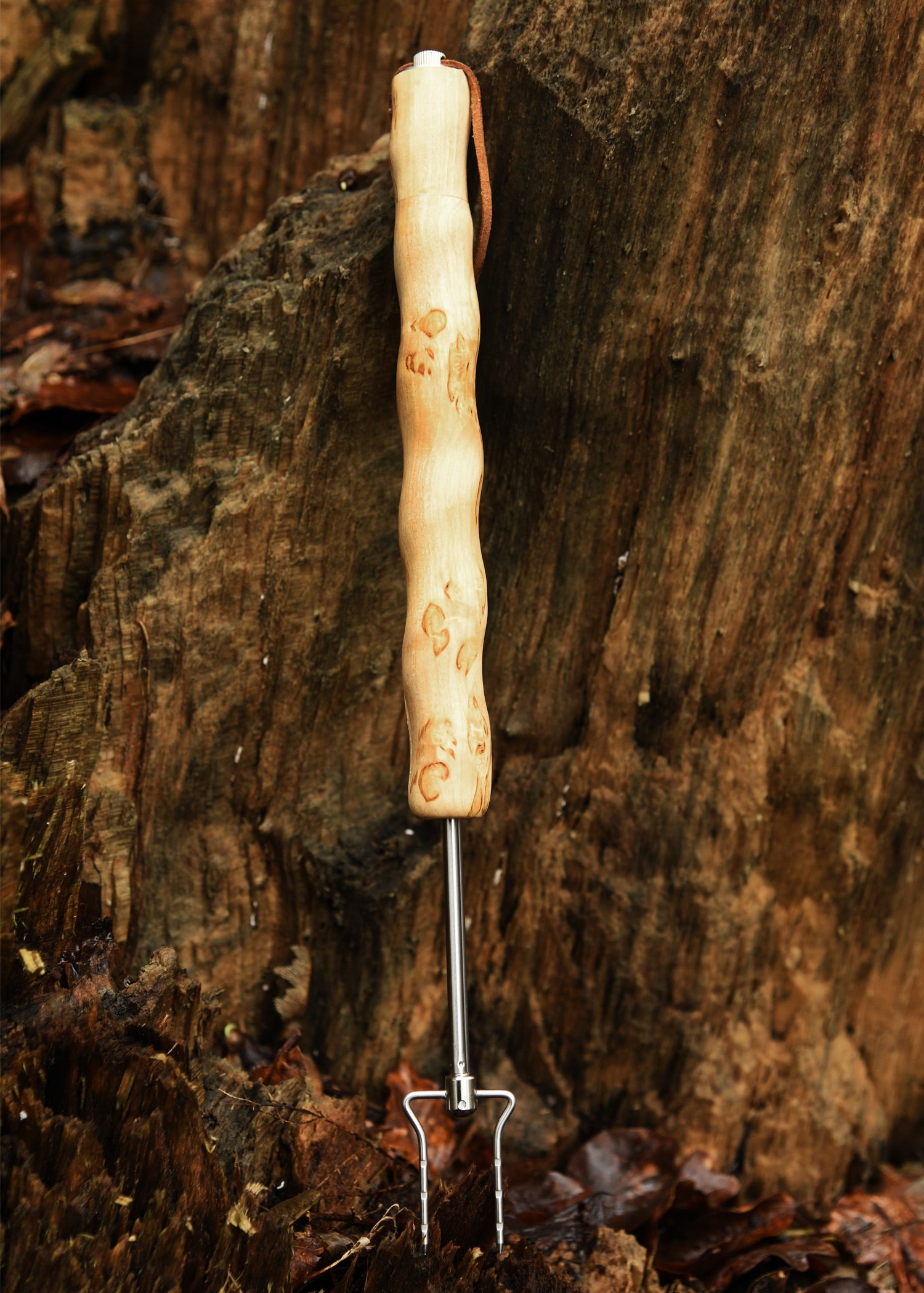 Imagen única de: Pincho Para Barbacoa Telescópico 110 Cm, Wood Jewel
