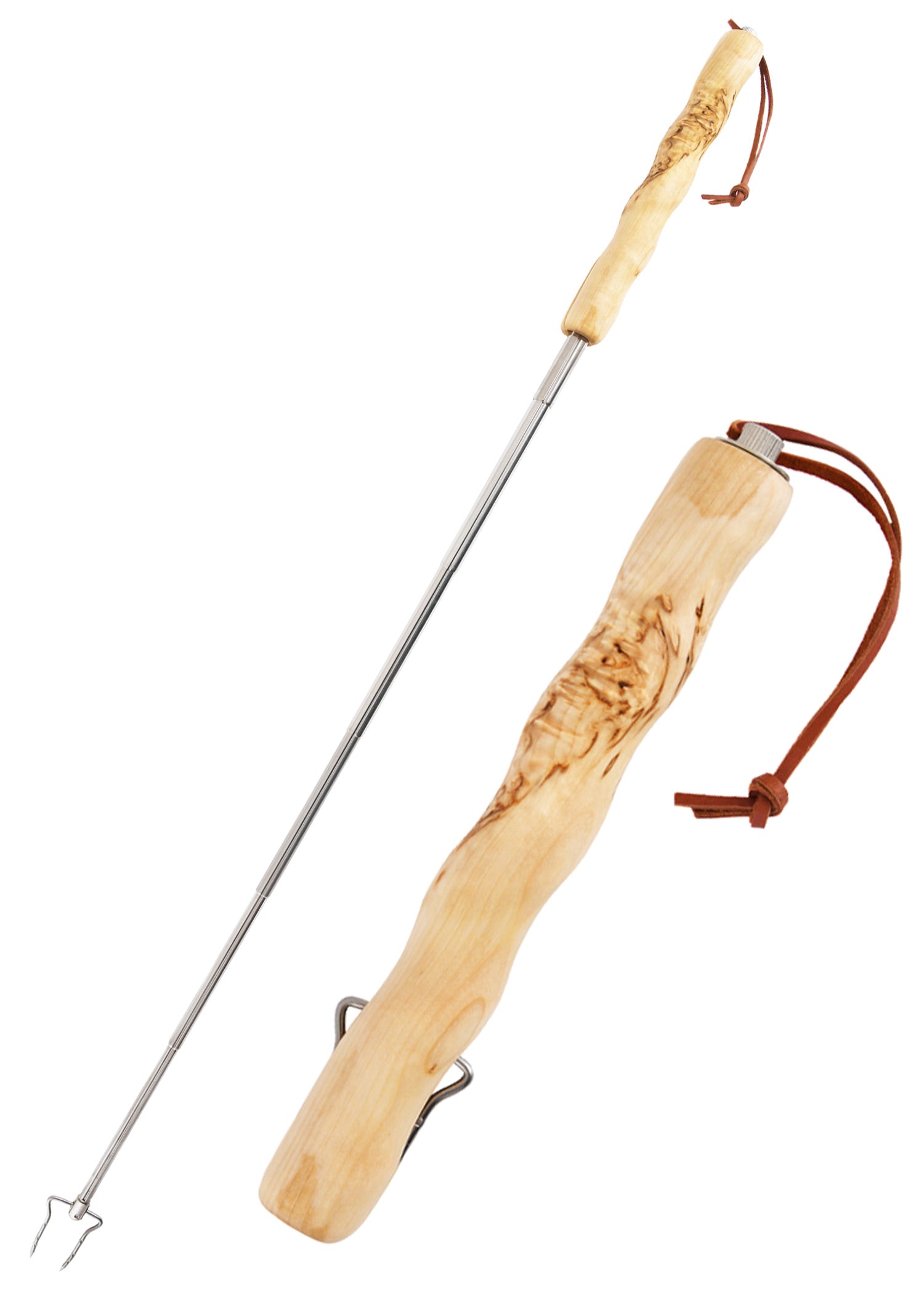 Imagen única de: Pincho Barbacoa Telescópico 80 Cm, Wood Jewel