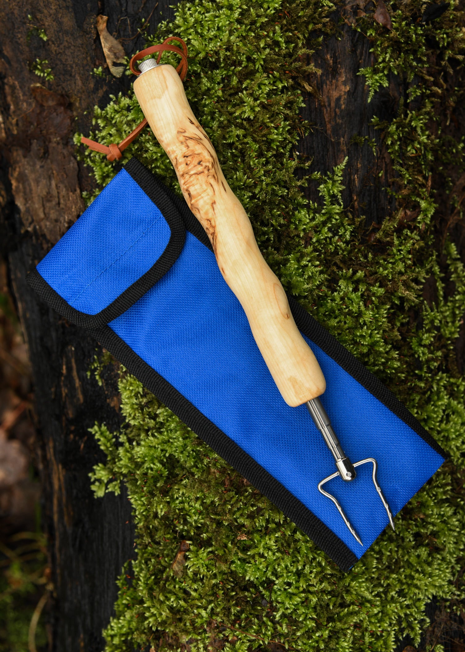 Imagen única de: Pincho Barbacoa Telescópico 80 Cm, Wood Jewel