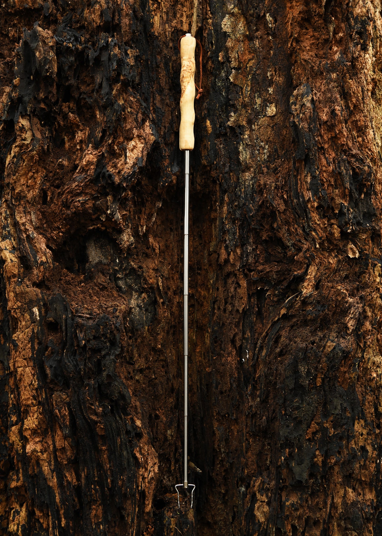 Imagen única de: Pincho Barbacoa Telescópico 80 Cm, Wood Jewel