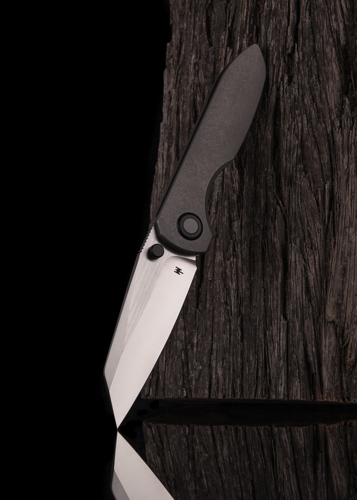 Imagen única de: Navaja De Bolsillo Allie-p, Titanio, Acabado Satinado, Wehr Knives