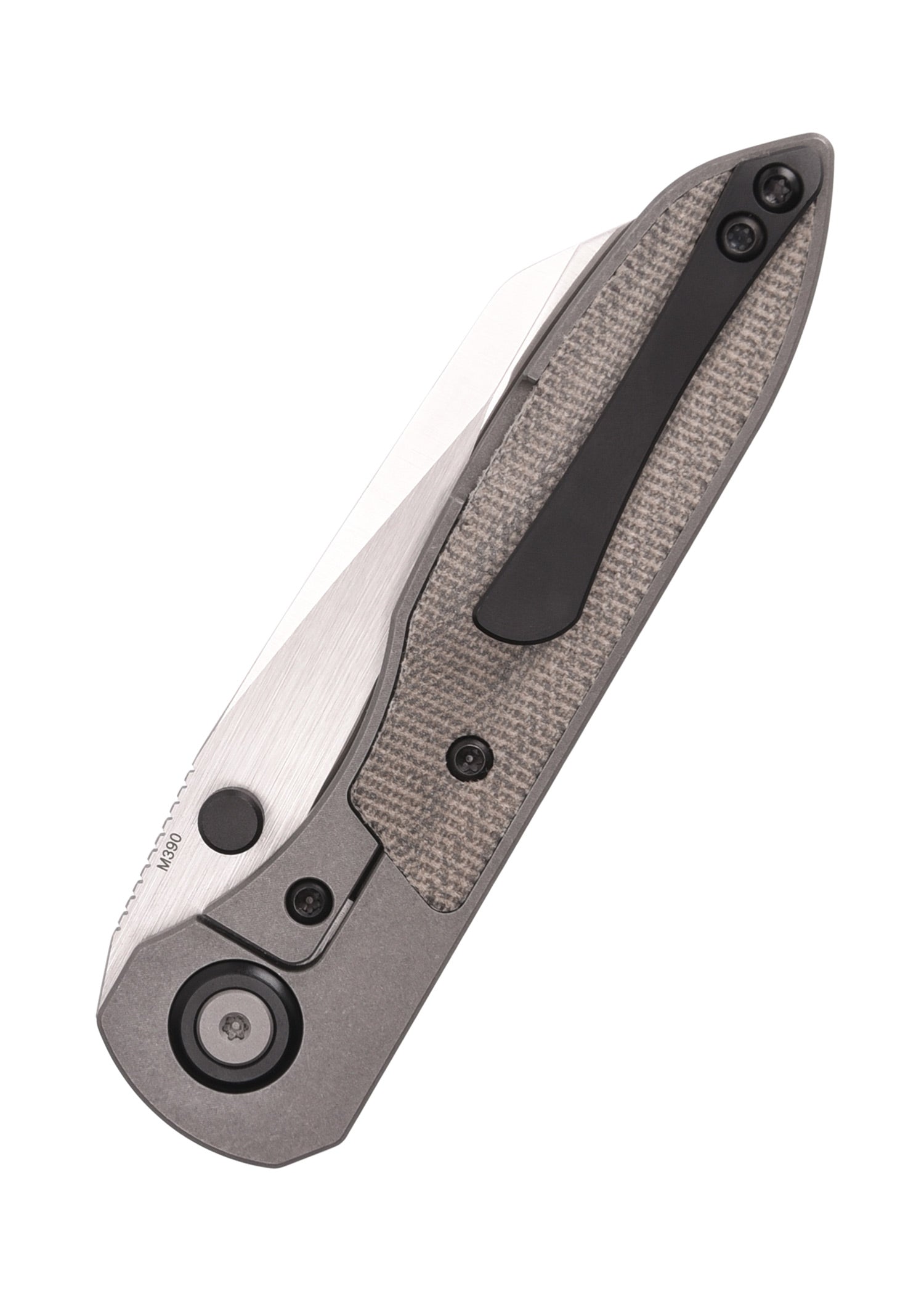 Imagen única de: Navaja Allie-p, Acabado Satinado, Micarta Verde, Wehr Knives