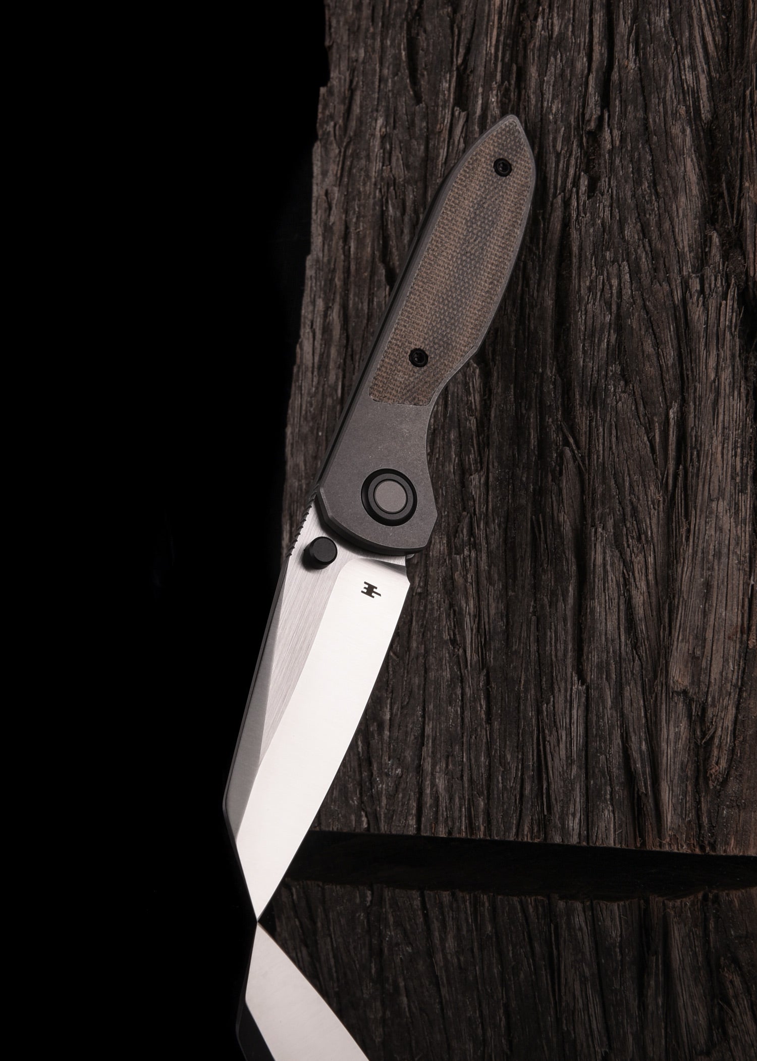 Imagen única de: Navaja Allie-p, Acabado Satinado, Micarta Verde, Wehr Knives