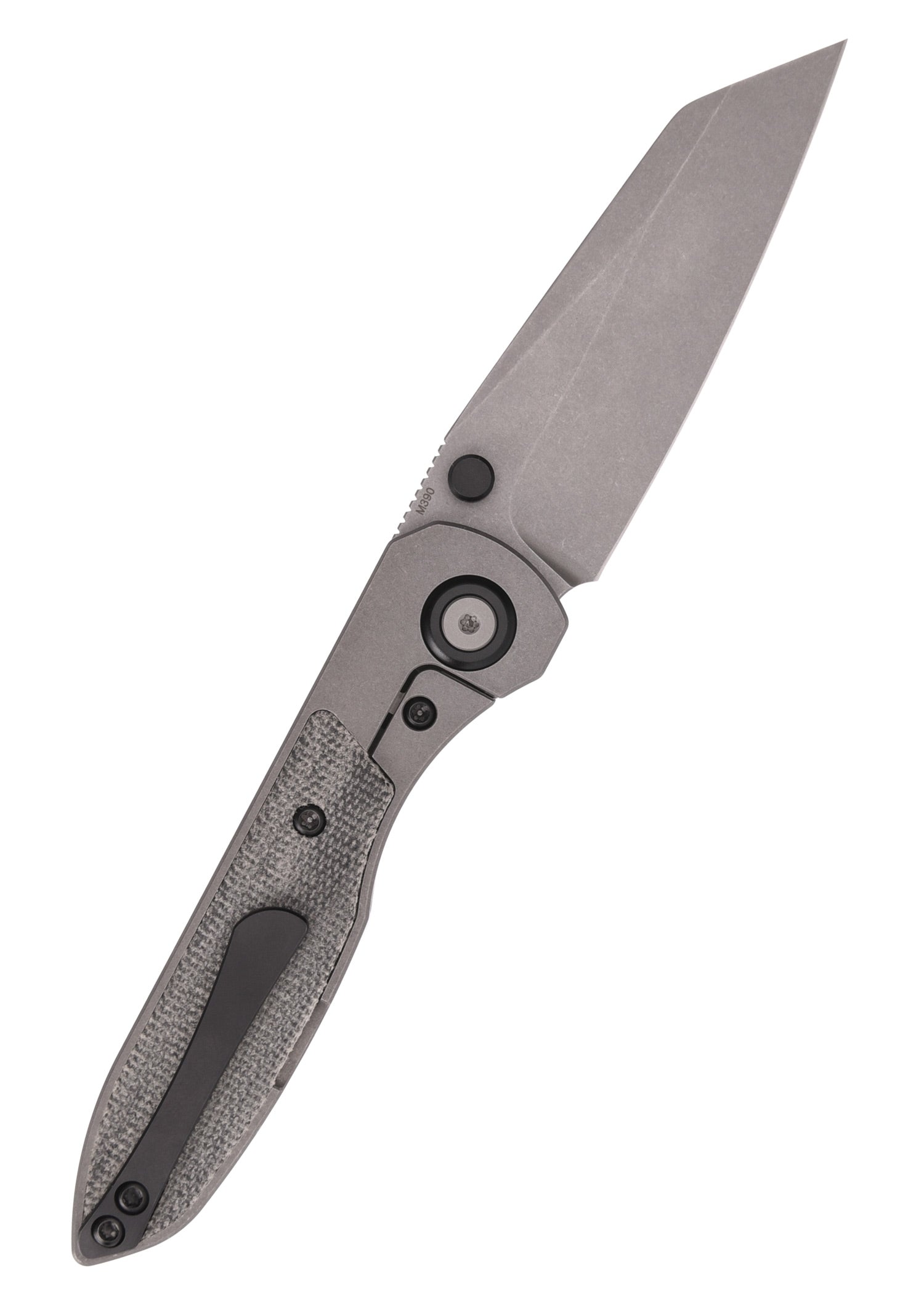 Imagen única de: Navaja Allie-p, Lavado A La Piedra, Micarta Negra, Wehr Knives