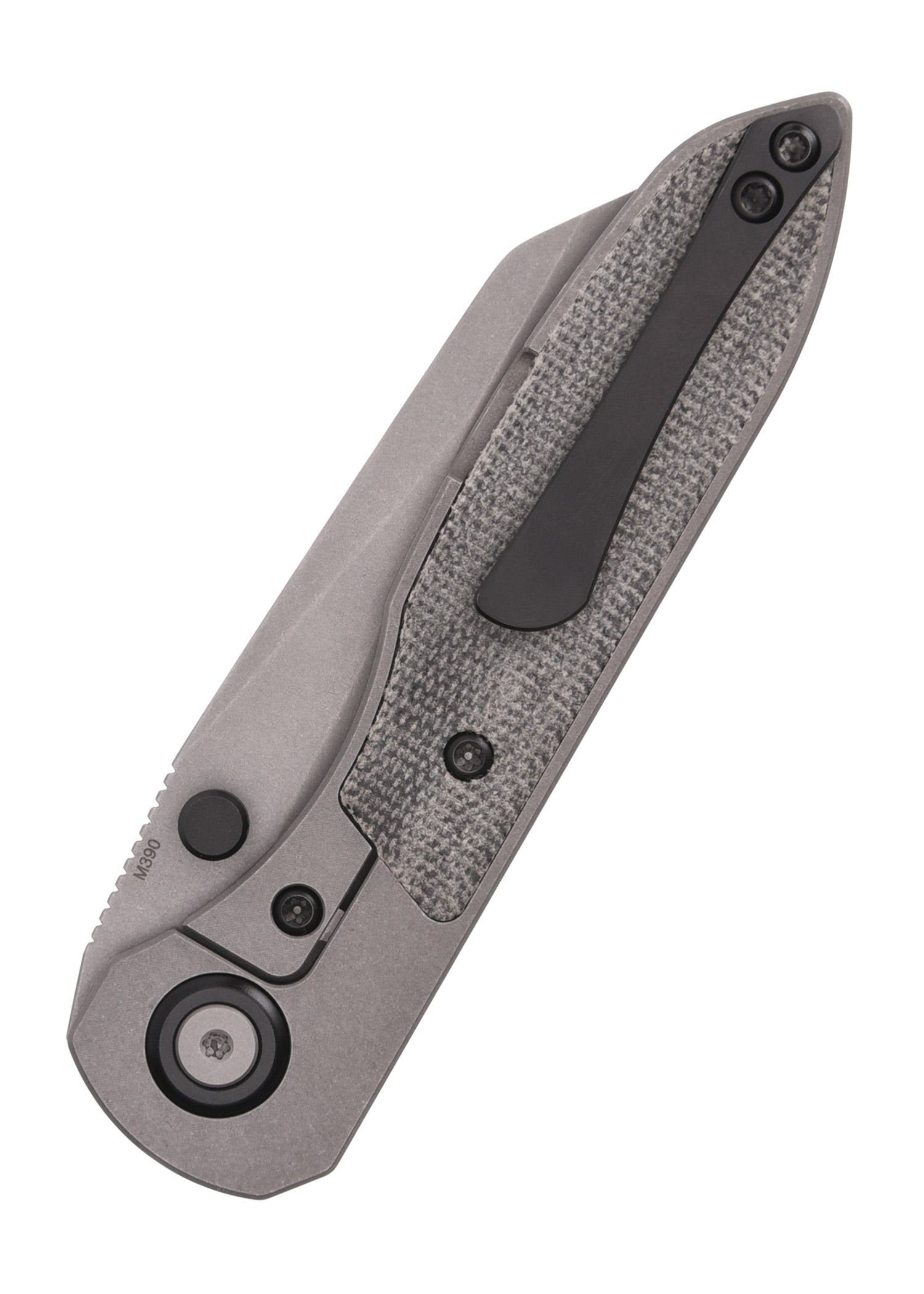 Imagen única de: Navaja Allie-p, Lavado A La Piedra, Micarta Negra, Wehr Knives