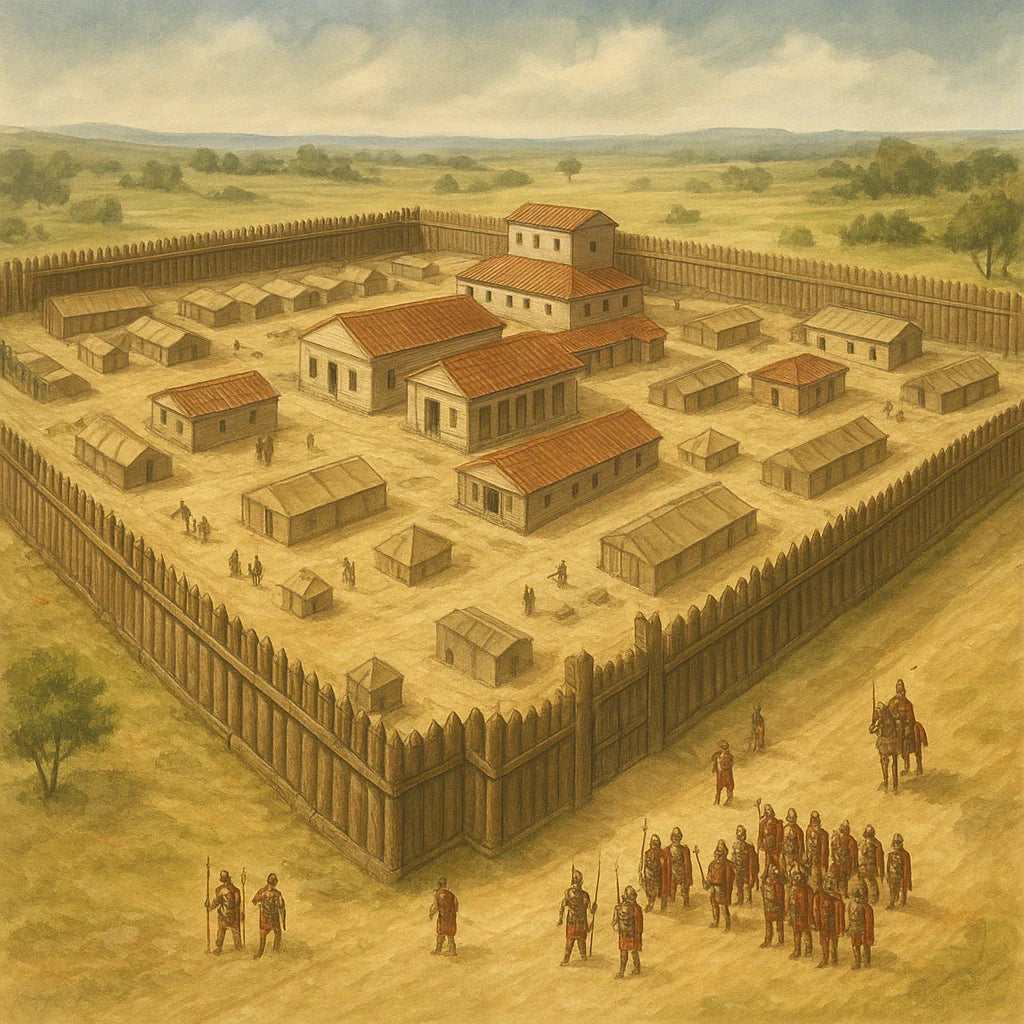 Campamento romano. Tienda Medieval