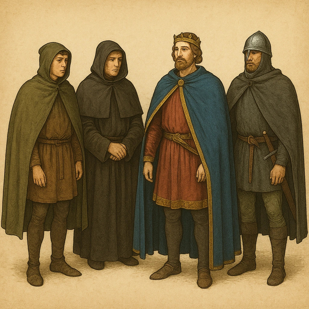 Las capas en la Edad Media: Historia, tipos y significado