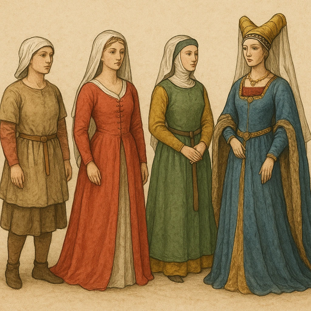 Vestido mujer medieval. Tienda Medieval