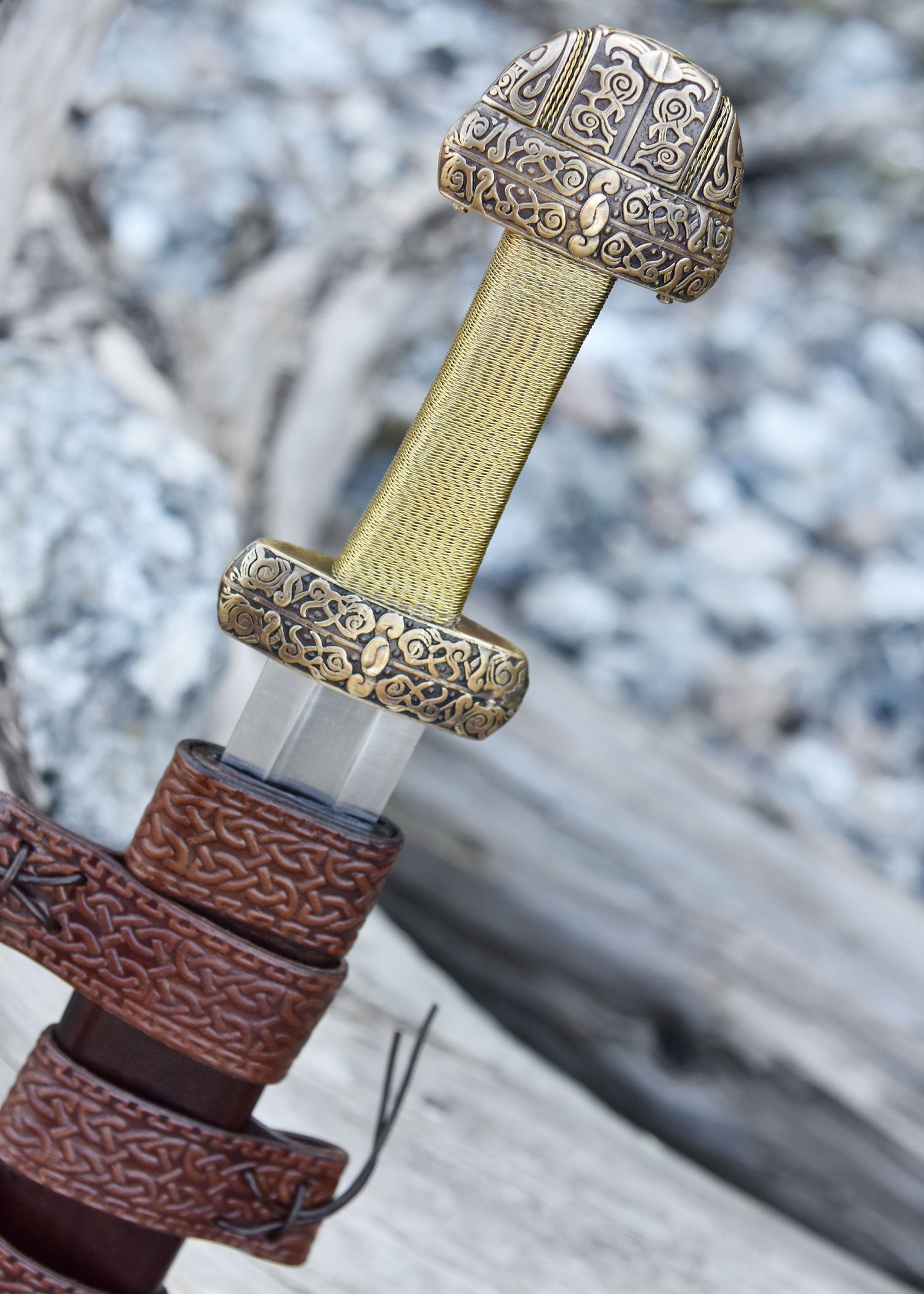 Imagen única de: Espada Ruso-vikinga, Tipo Petersen D, Gnezdovo, Tumba C-2, Siglo X. Categoría-B