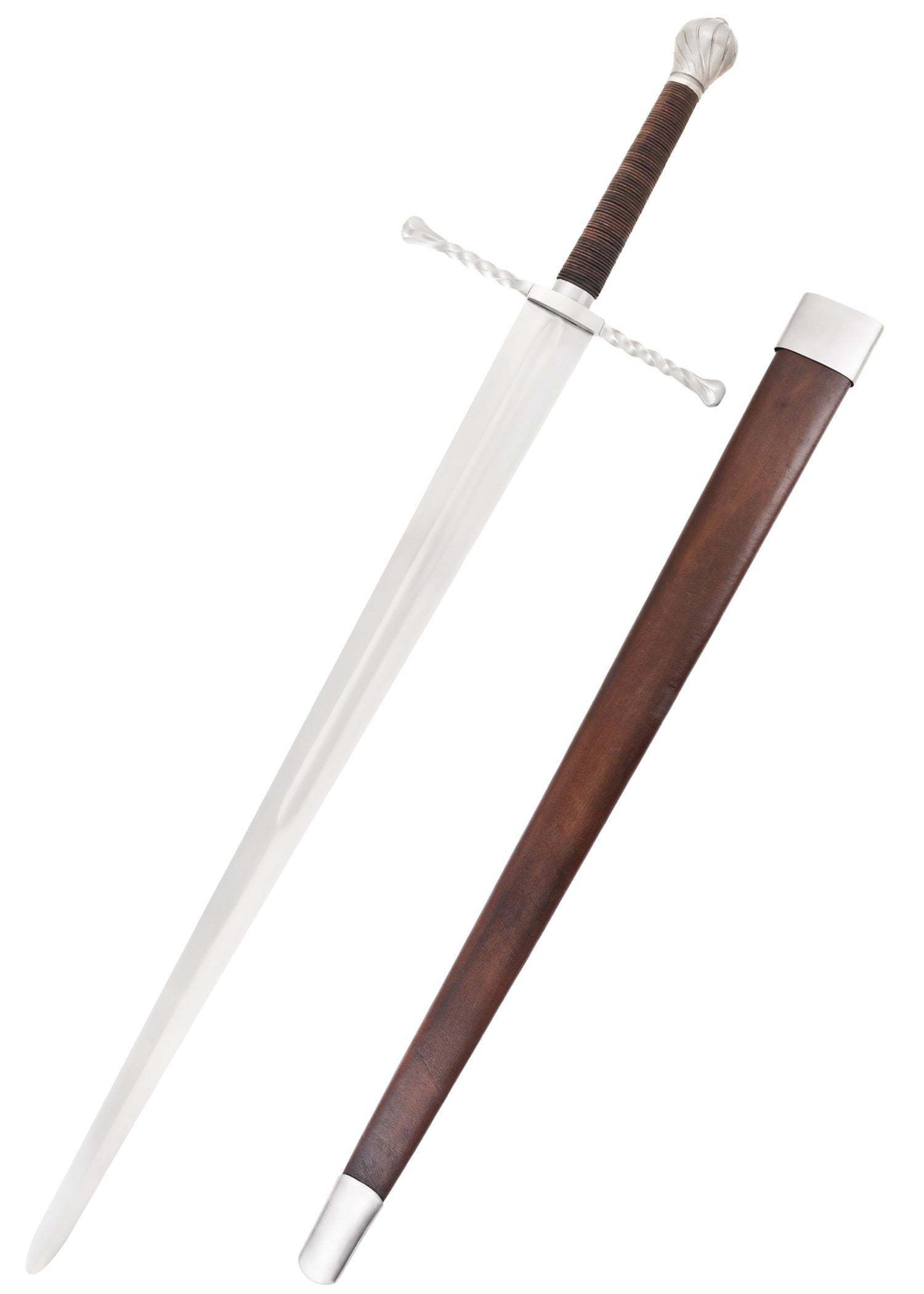 Imagen única de: Espada Bastarda Con Vaina, Para Combate De Espectáculo, Categoría-B