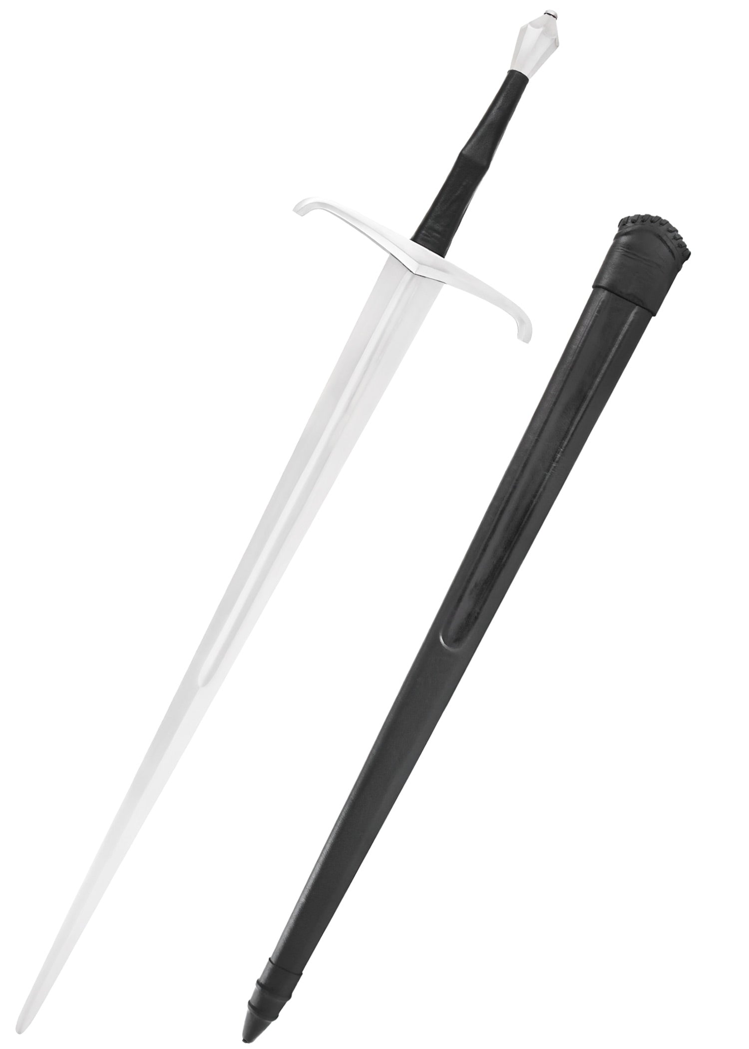 Imagen única de: Espada Italiana De Una Mano Y Media Con Vaina, Apta Para Espectáculo De Combate, Categoría-B