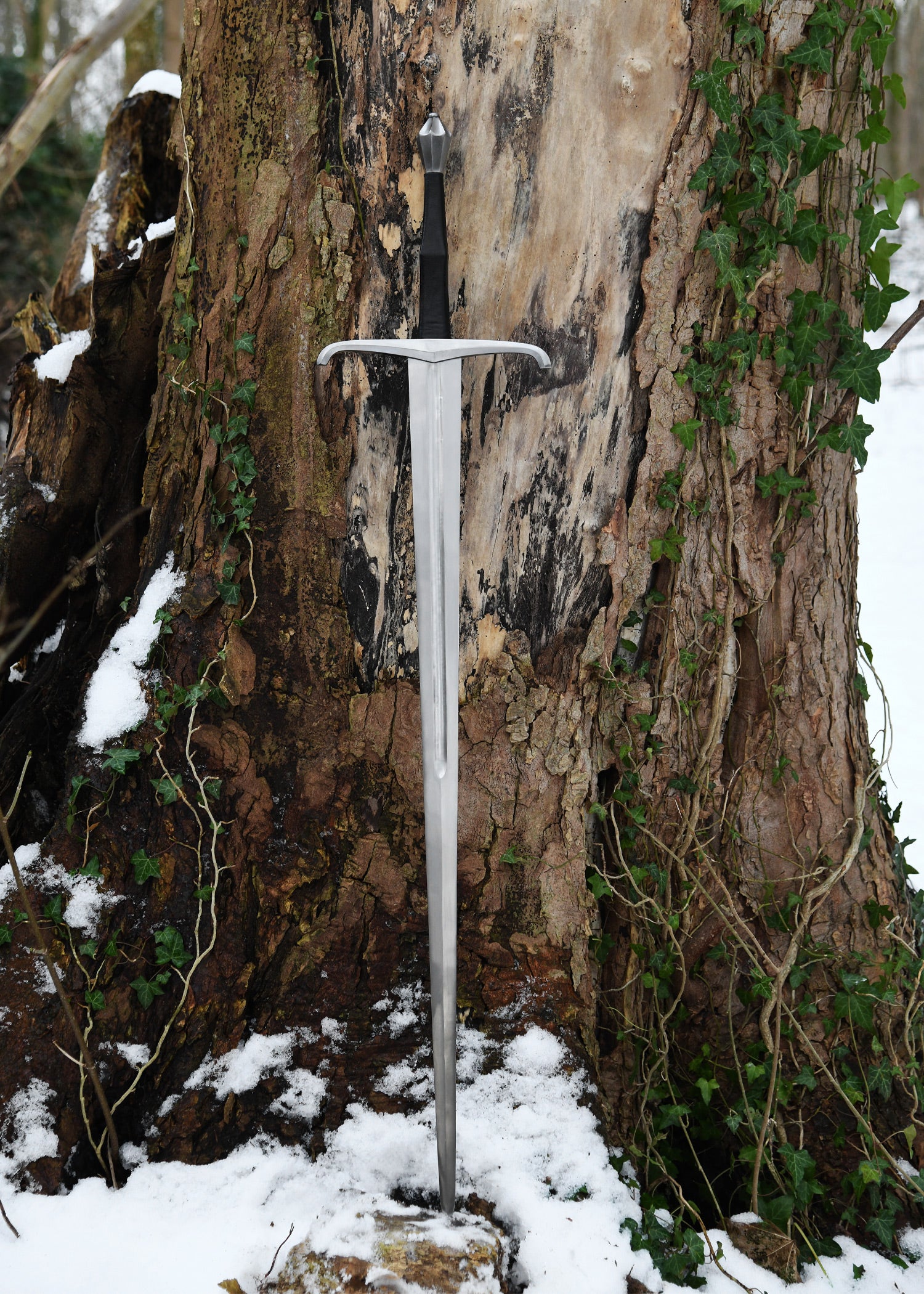 Imagen única de: Espada Italiana De Una Mano Y Media Con Vaina, Apta Para Espectáculo De Combate, Categoría-B